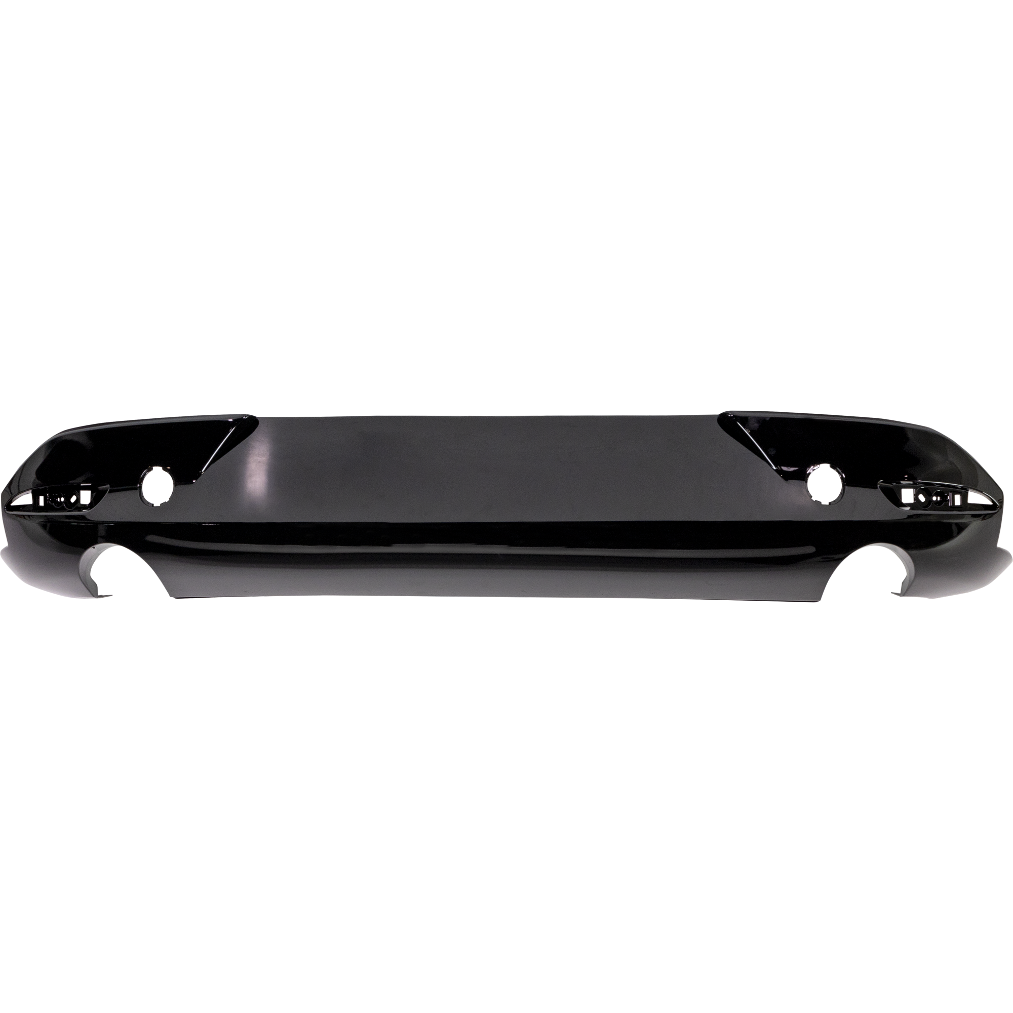 AM MAZDA 3-19-25 REAR BUMPER COVER Lower Painted Black w o Blind Spot Detection Hatchback CAPA SKU RM76010084Q Partslink MA1115100C OEM BCKN50222B