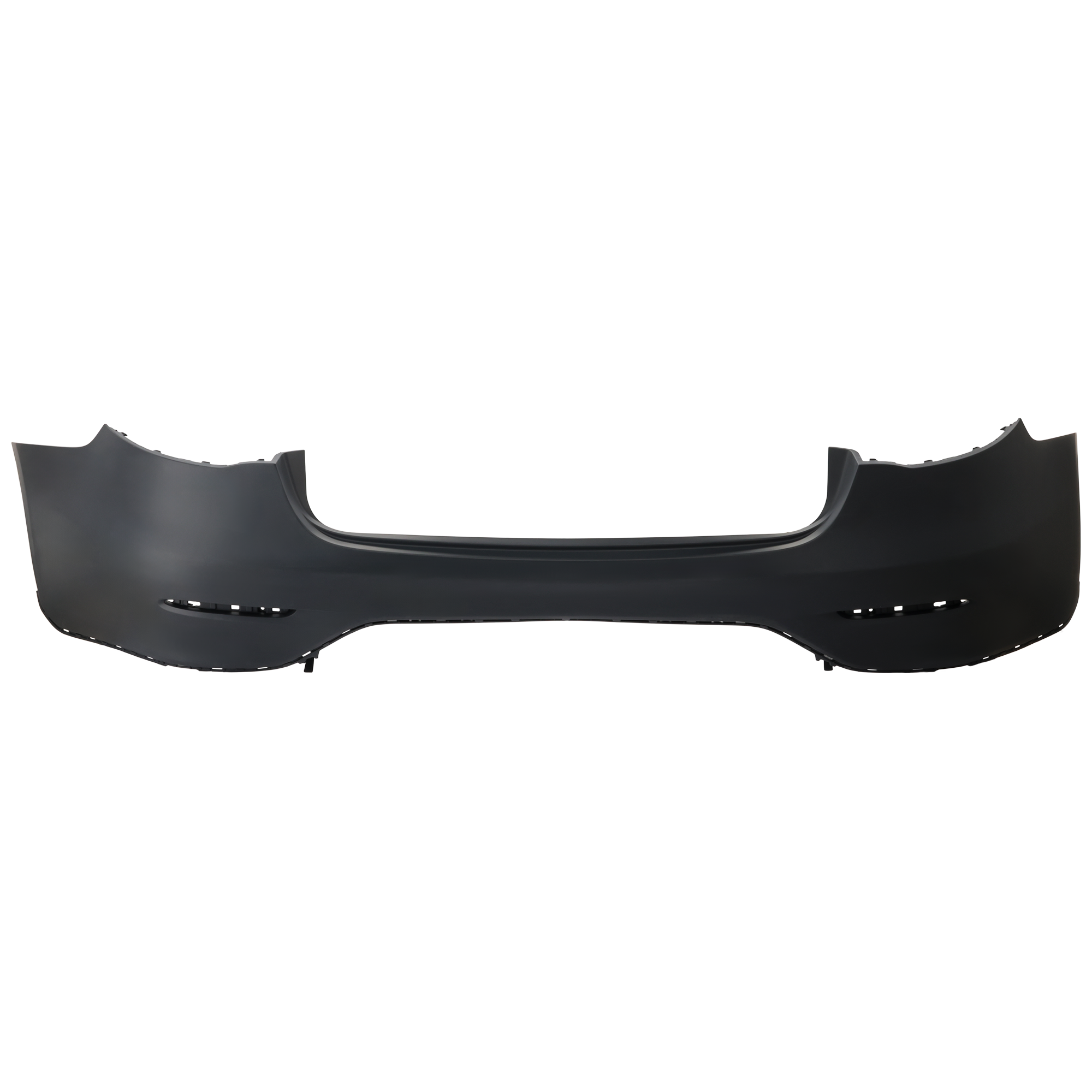 AM GLC CLASS 20-22 REAR BUMPER COVER Coupe Primed w o Active Park Assist Sensor Holes SKU RM76010086P Partslink MB1100454 OEM 25388058039999