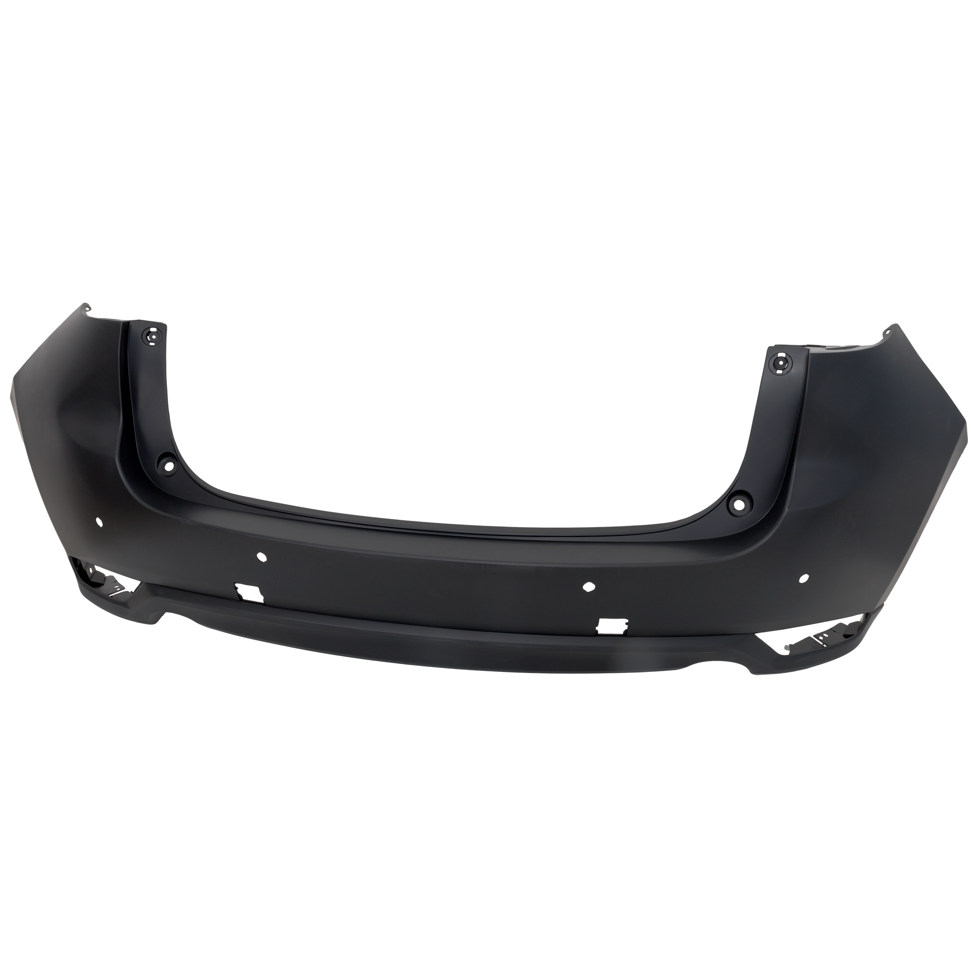 AM CX5-19-21 REAR BUMPER COVER Primed w Parking Aid Sensor Holes Hiroshima Hofu Plant SKU RM76010087P Partslink MA1100229 OEM KBYB5022XBBB
