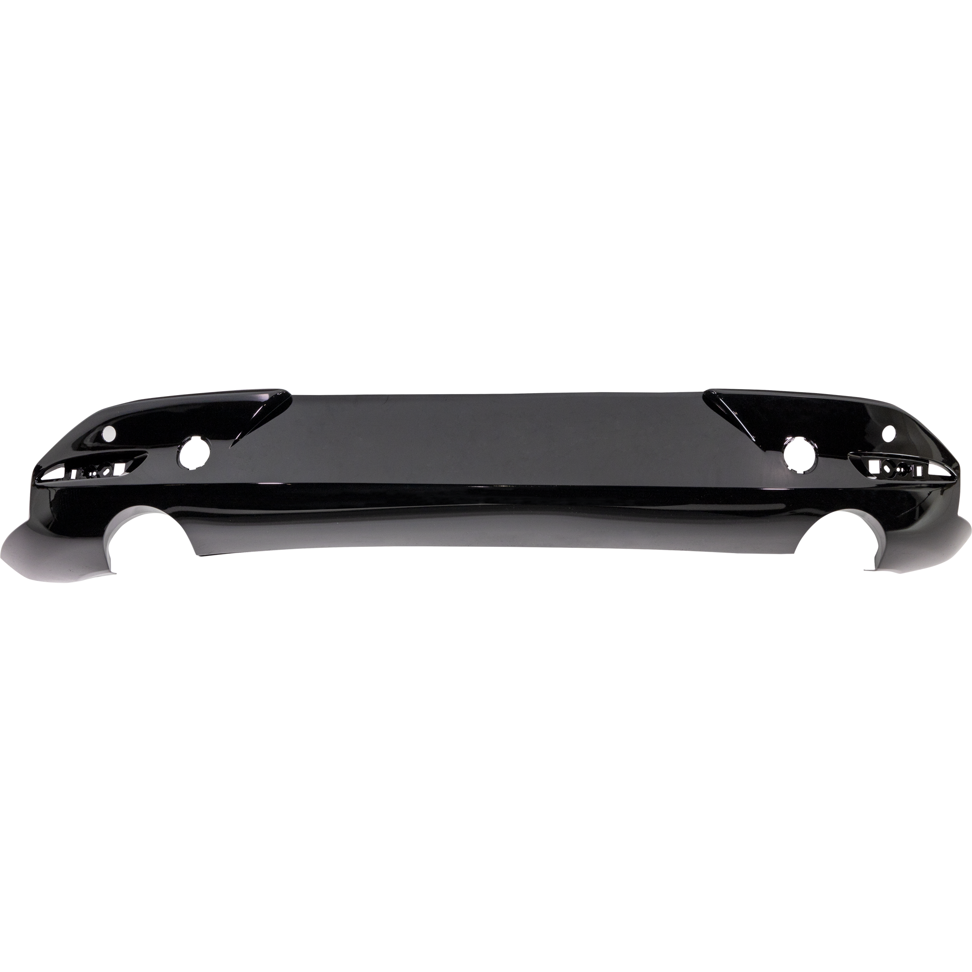 AM MAZDA 3-19-25 REAR BUMPER COVER Lower Textured w Parking Aid Sensor Holes Hatchback SKU RM76010087 Partslink MA1115101 OEM BCKR50222B