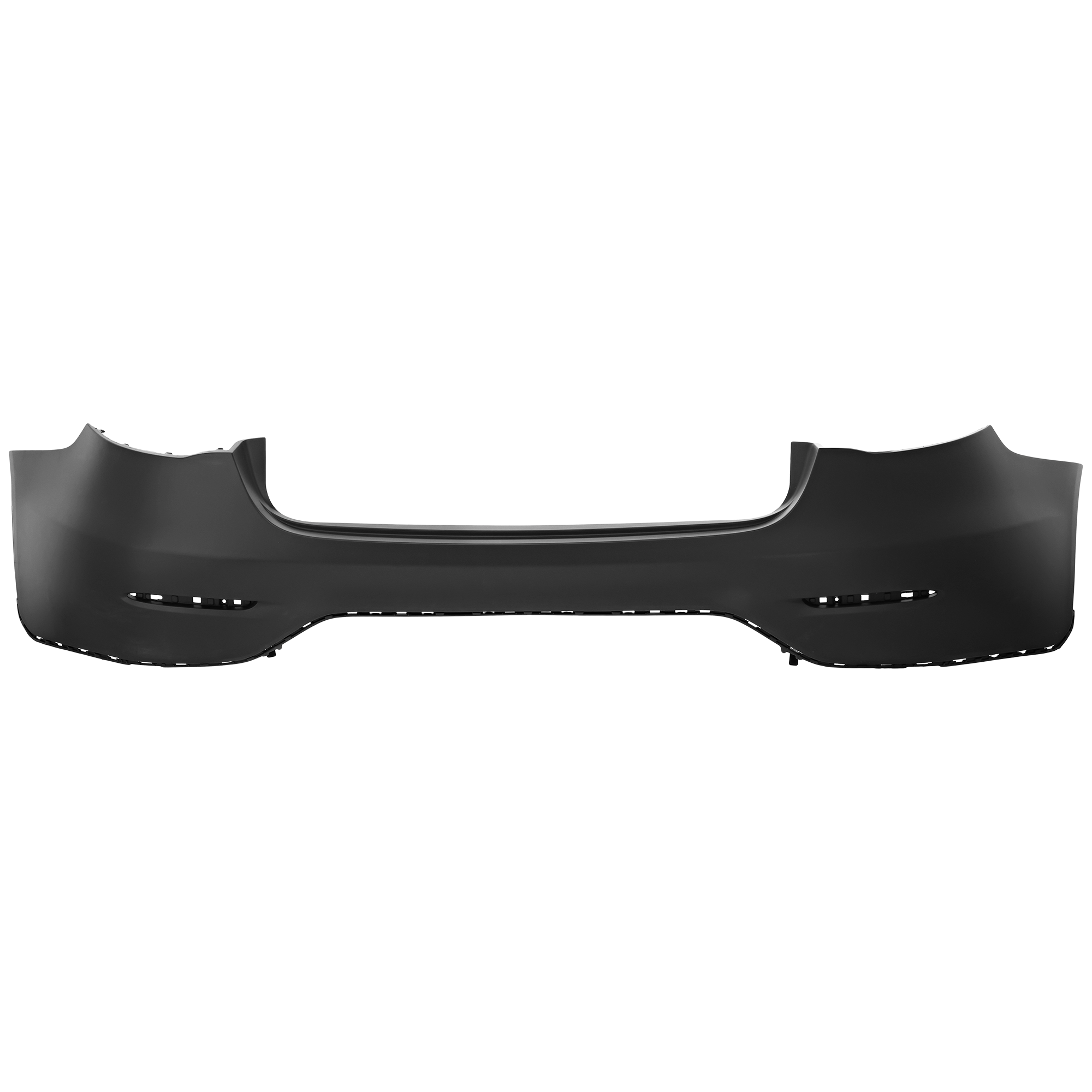 AM GLC CLASS 17-19 REAR BUMPER COVER Primed w o Active Park Assist Sensor Hole SKU RM76010088P Partslink MB1100421 OEM 25388506019999