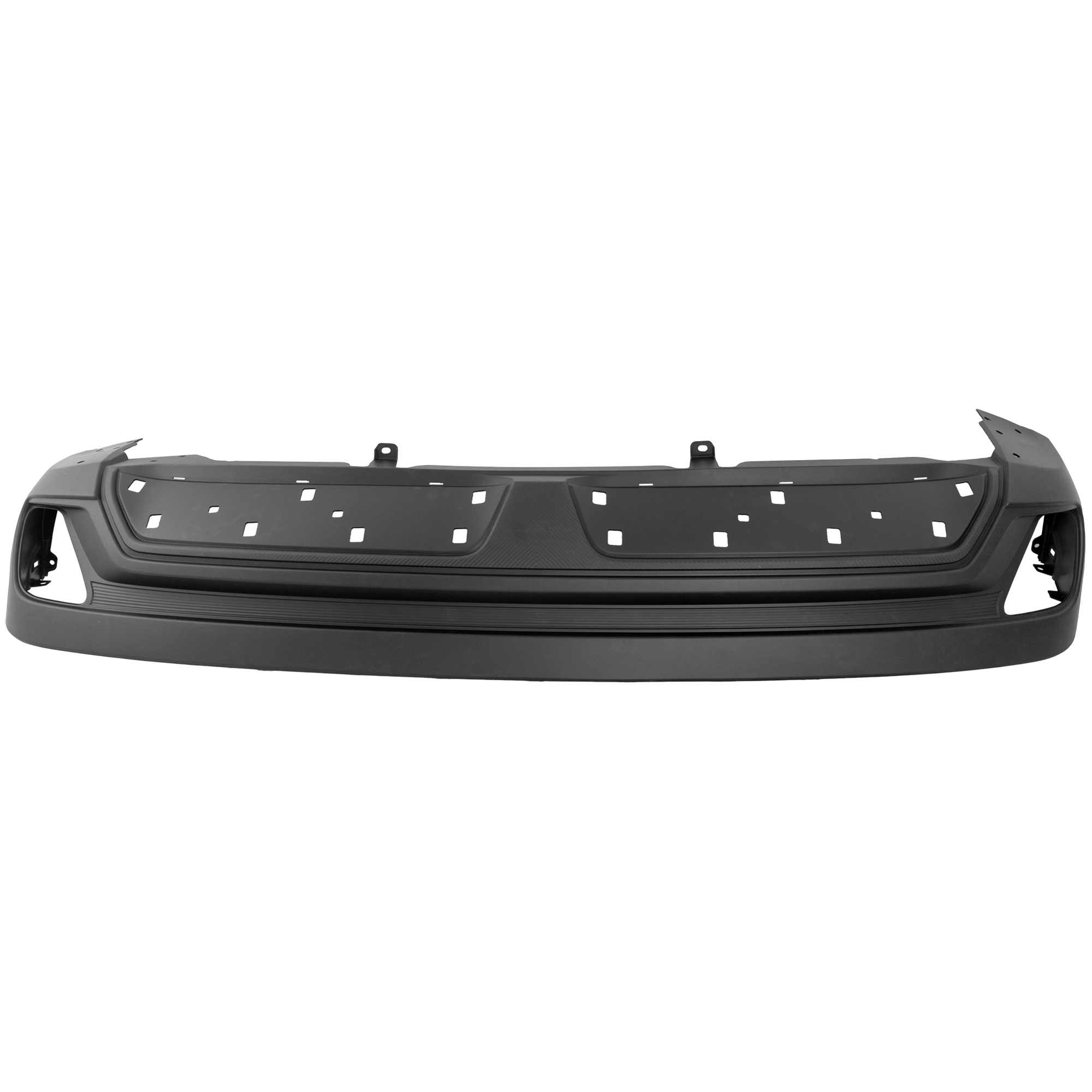 AM ECLIPSE CROSS 18-20 REAR BUMPER COVER Lower Textured w Silver Trim SKU RM76010091 Partslink MI1115102 OEM 6410F207XA