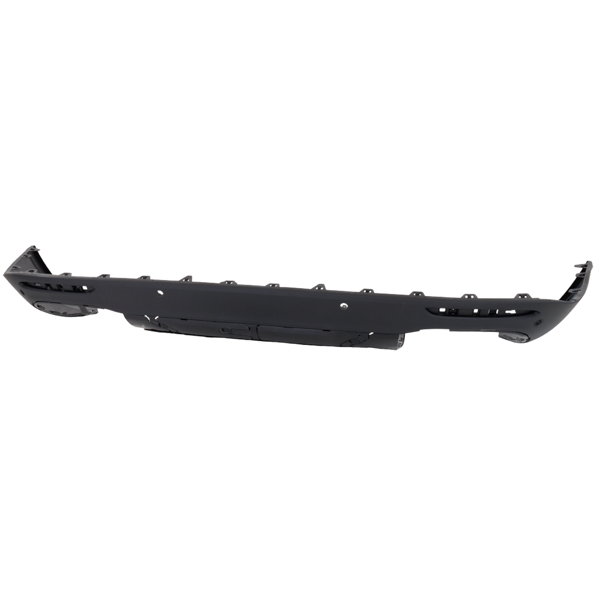 AM GLB250-20-23 REAR BUMPER COVER Lower Textured w o AMG Pkg w Active Park Assist Sensor Holes SKU RM76010119 Partslink MB1115130 OEM 2478805307