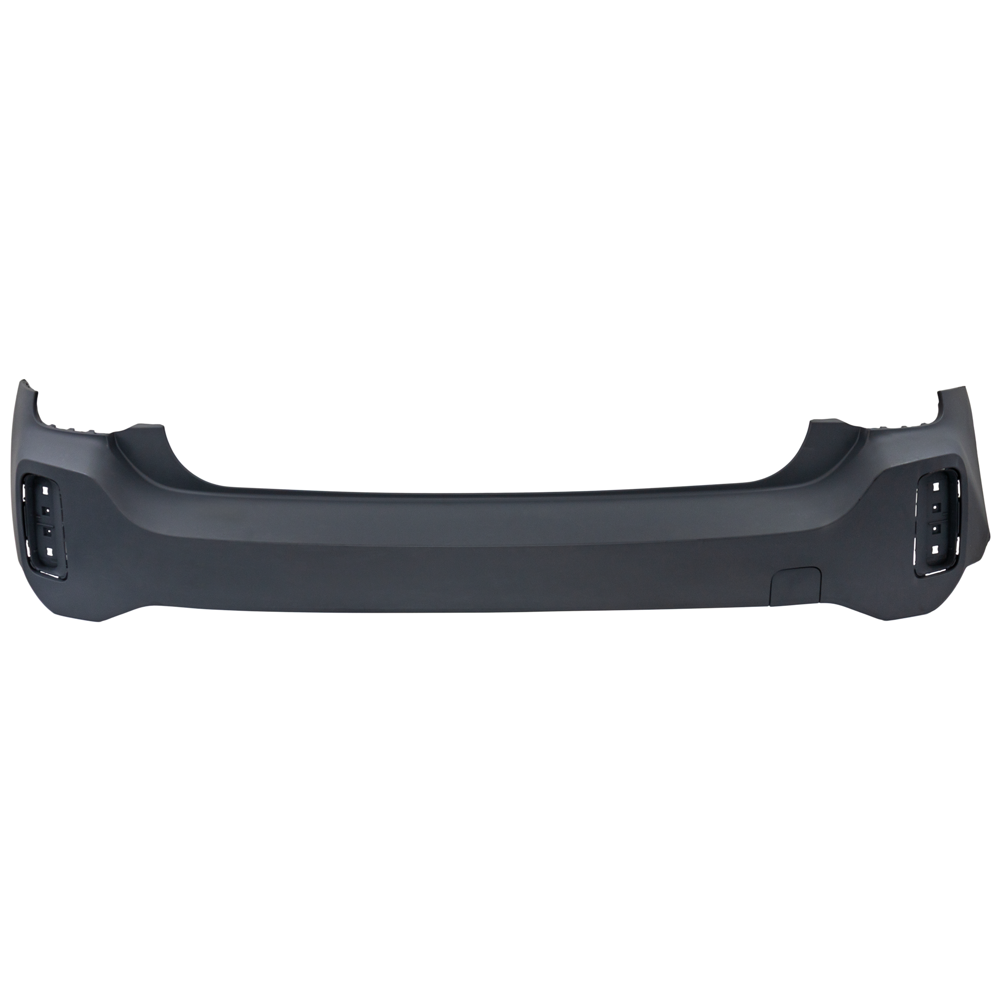AM COOPER COUNTRYMAN 21-23 REAR BUMPER COVER Lower Textured w PDC Sensor Holes w o JCW Pkg Base Model SKU RM76010128 Partslink MC1115111 OEM 51129880361