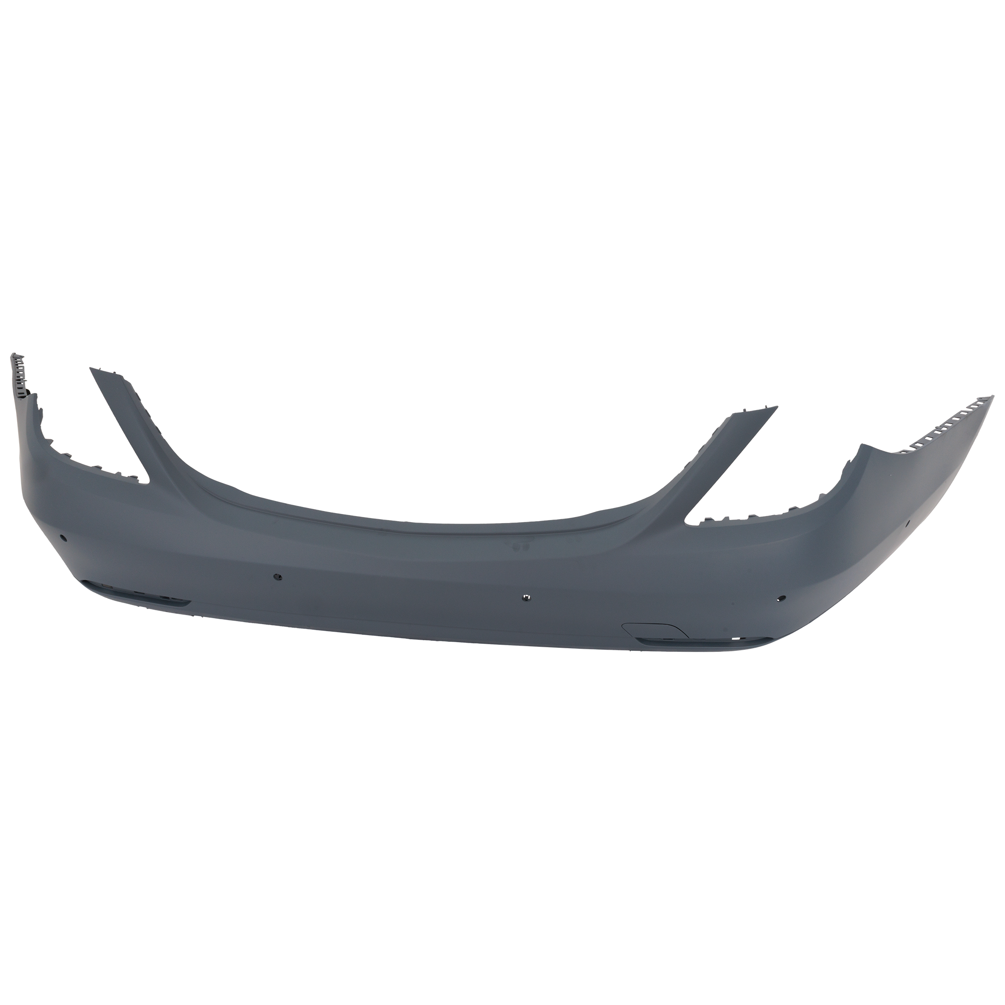 AM S550-14-17 REAR BUMPER COVER Primed w o AMG Styling Pkg w Park Assist Sensor Holes Sedan SKU RM76010133P Partslink MB1100345 OEM 22288502259999