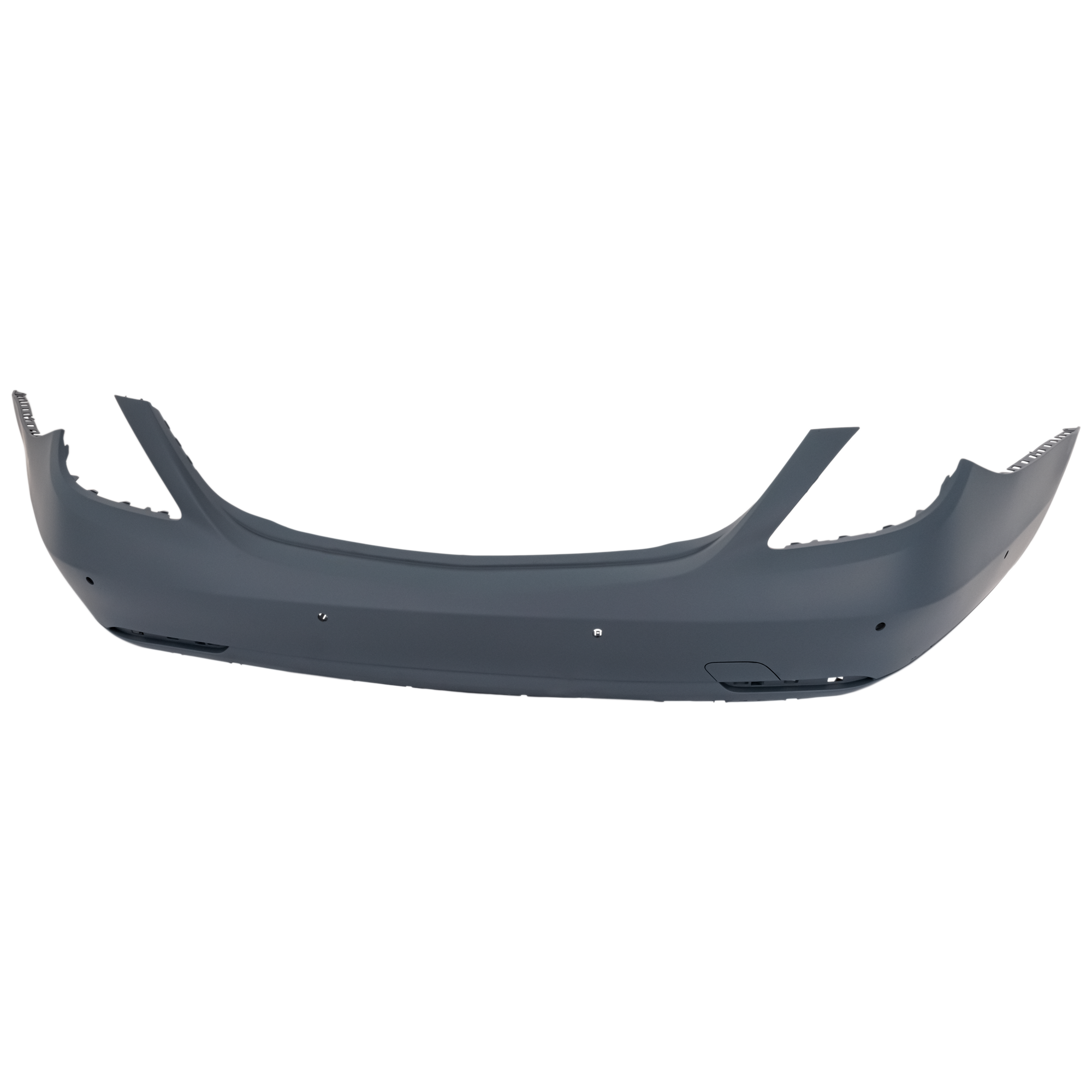 AM S450 S560-18-20 REAR BUMPER COVER Primed w Active Park Assist Sensor Holes w Distronic Cruise Control Sensor Holes w Radar Sensor SKU RM76010138P Partslink MB1100439 OEM 22288501029999