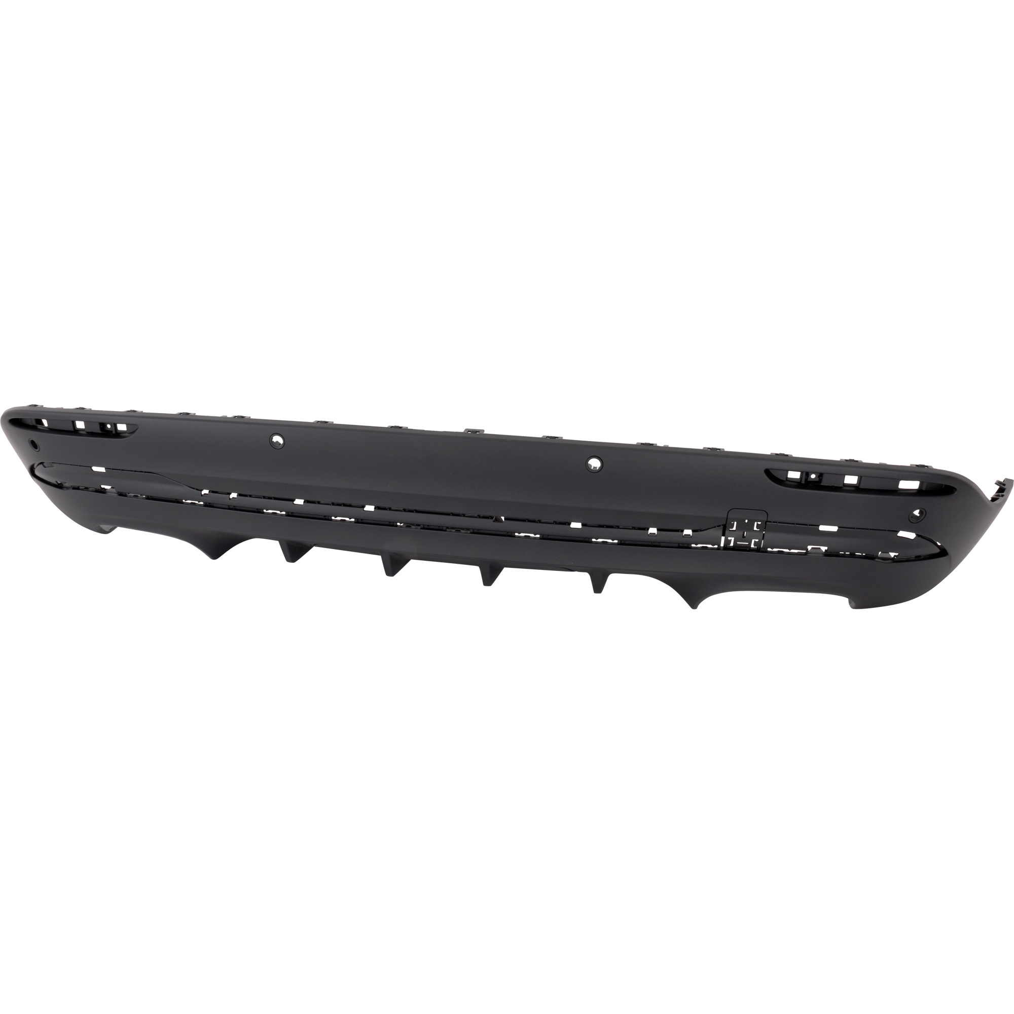 AM GLA GLASS 21-23 REAR BUMPER COVER Textured Lower w Active Park Assist Sensor Holes GLA 250 w AMG Pkg SKU RM76010149 Partslink MB1115136 OEM 2478809303