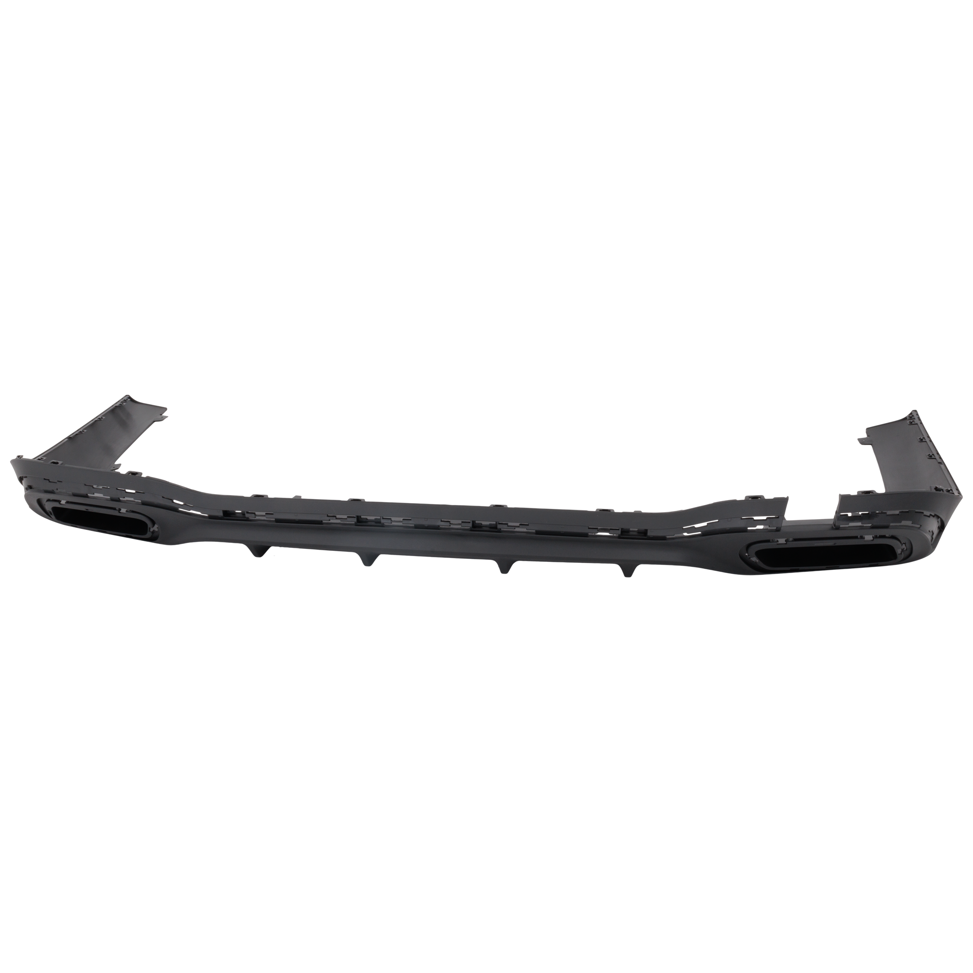 AM C300-22-25 REAR BUMPER COVER Lower Textured Black Sedan 206 Body w AMG Styling Pkg SKU RM76010150 Partslink MB1115137 OEM 2068854503