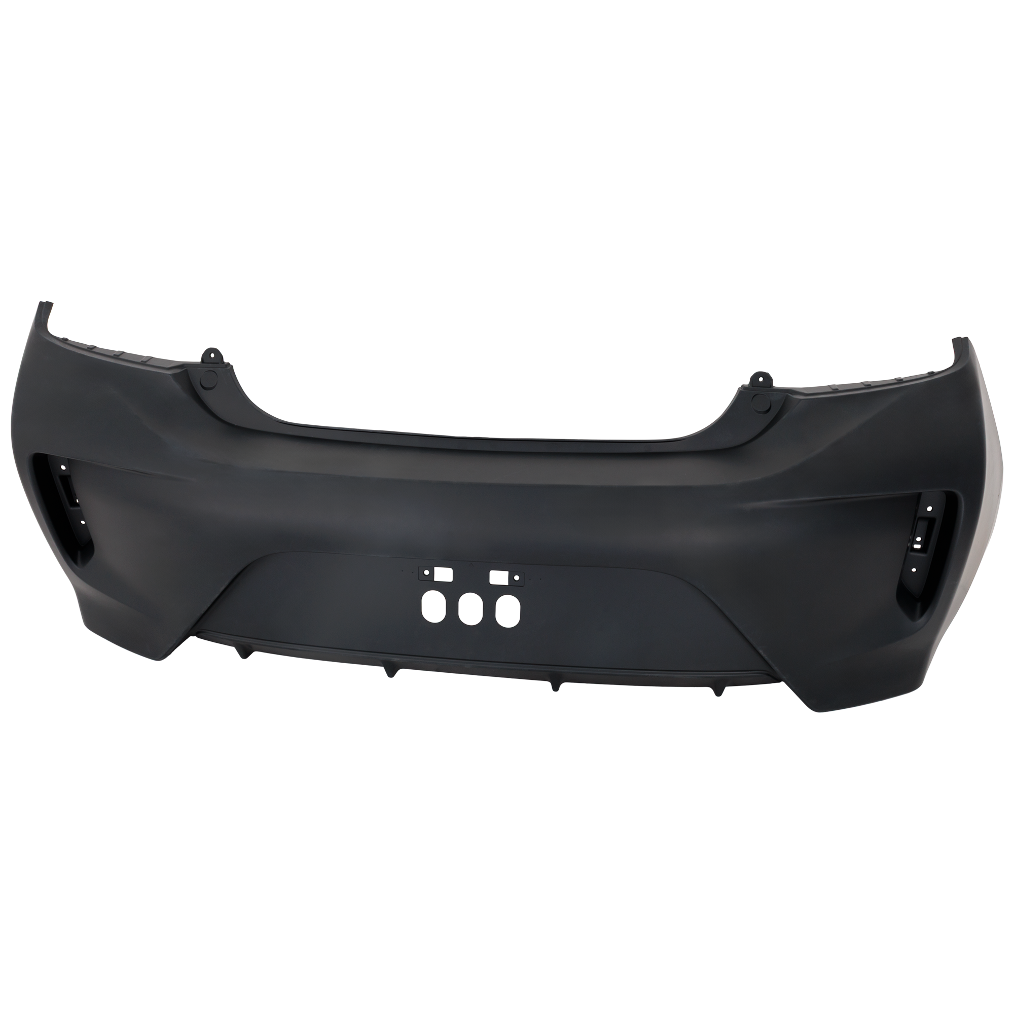 AM MIRAGE 21-24 REAR BUMPER COVER Primed CAPA SKU RM76010161PQ Partslink MI1100313C OEM 6410D945