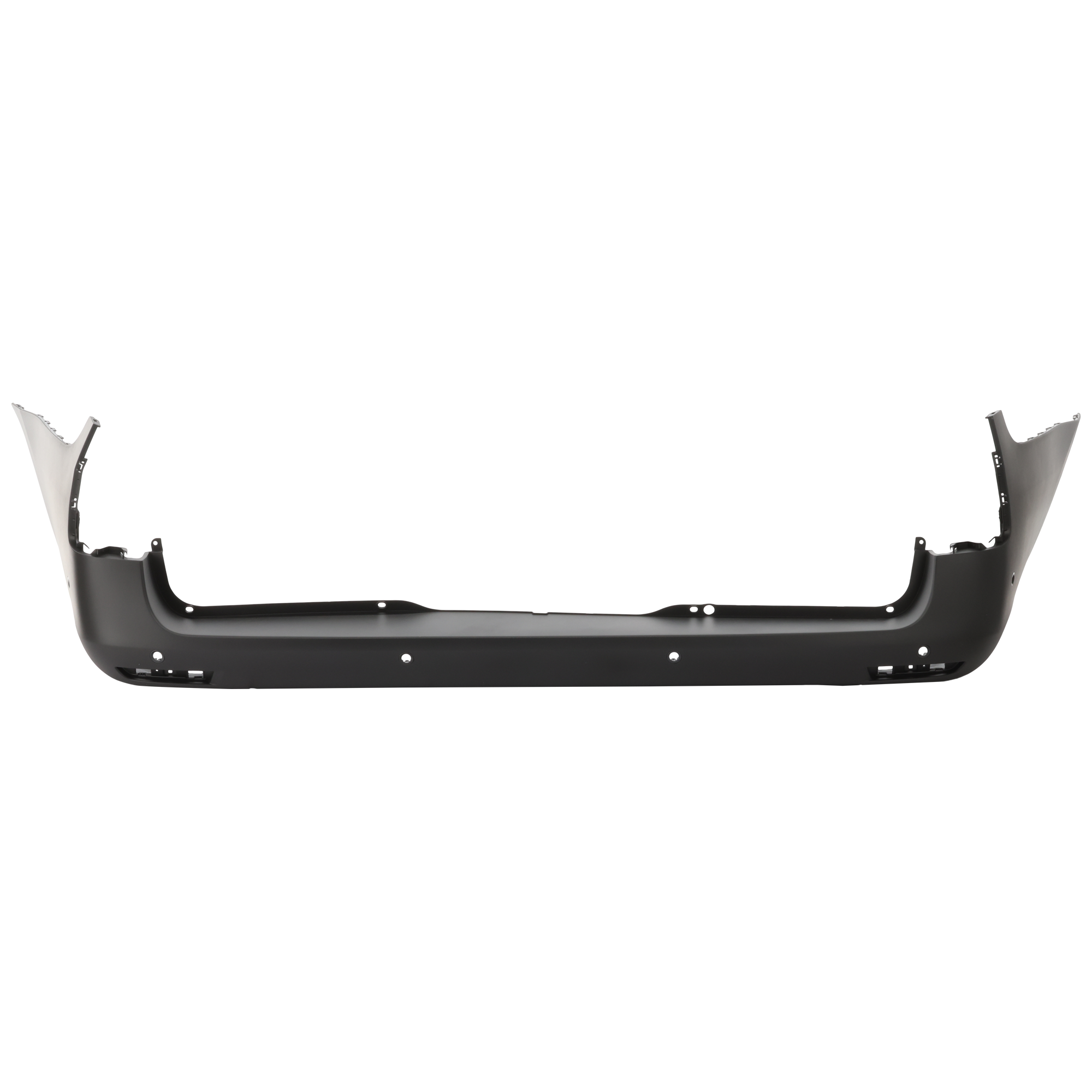 AM METRIS 16-20 REAR BUMPER COVER Textured Black w Blind Spot Detection w Active Park Assist Sensor Holes SKU RM76010168 Partslink MB1100386 OEM 44788030009B51