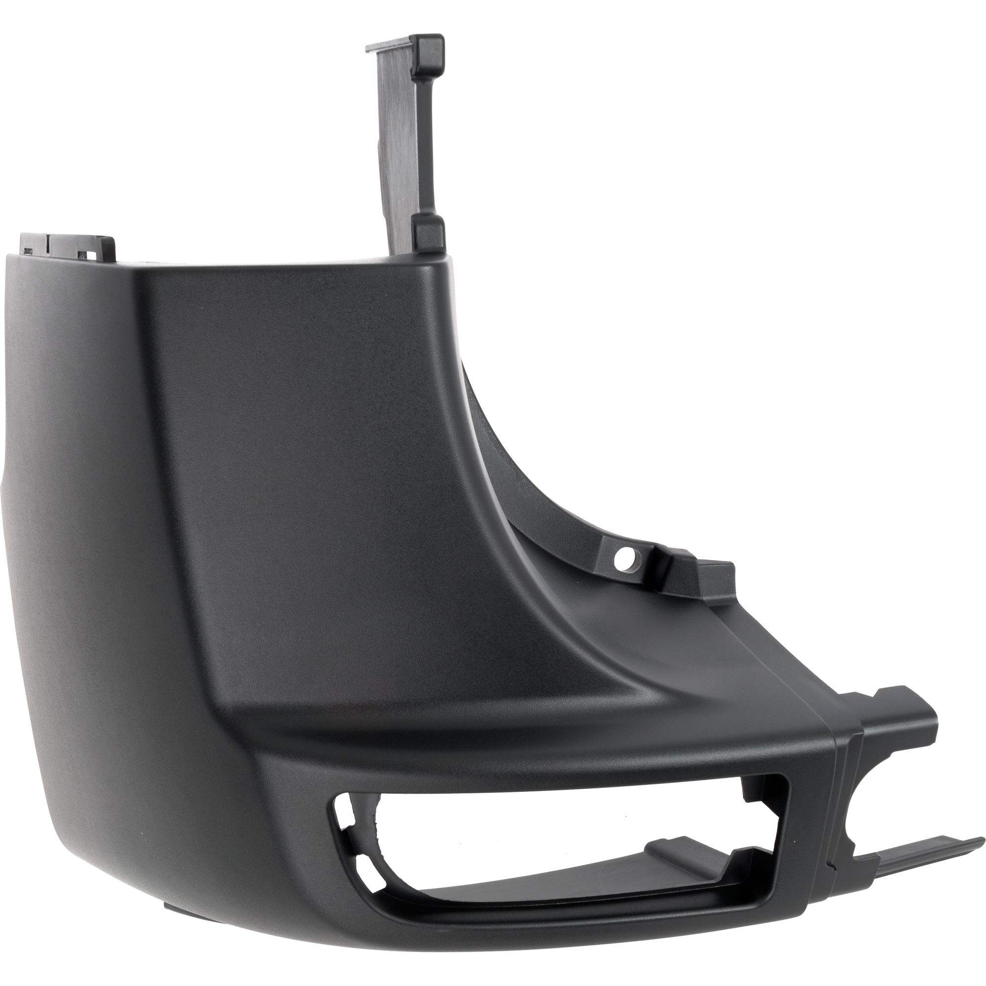 AM SPRINTER 10-18 REAR BUMPER END LH Textured Gray w Blind Spot Sensor Holes SKU RM76110008 Partslink MB1104108 OEM 90688045719B51