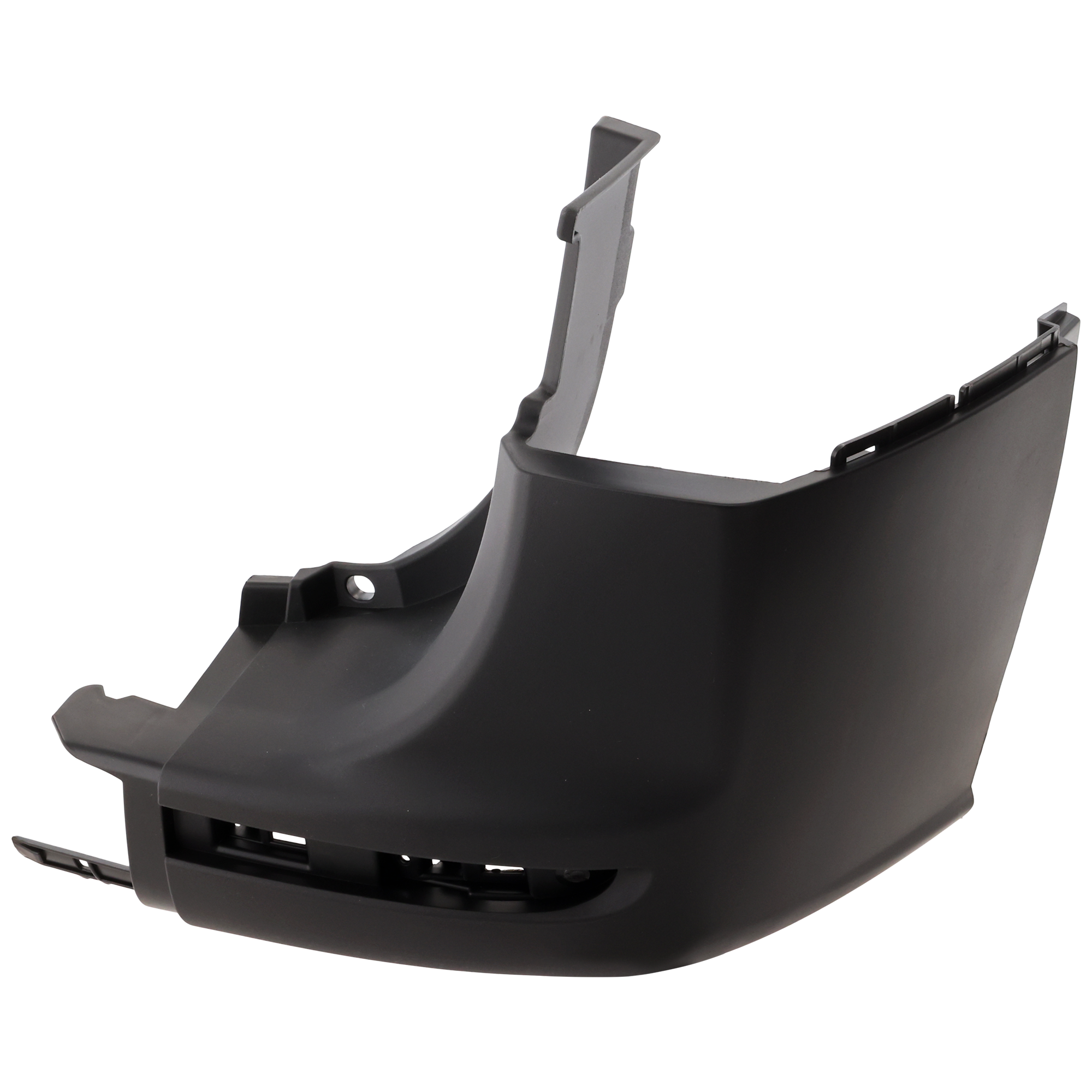 AM MERCEDES BENZ SPRINTER 19-22 REAR BUMPER END RH Textured w Blind Spot Detection w o Parking Aid Sensor Holes SKU RM76110011 Partslink MB1117101 OEM 90788557009K83