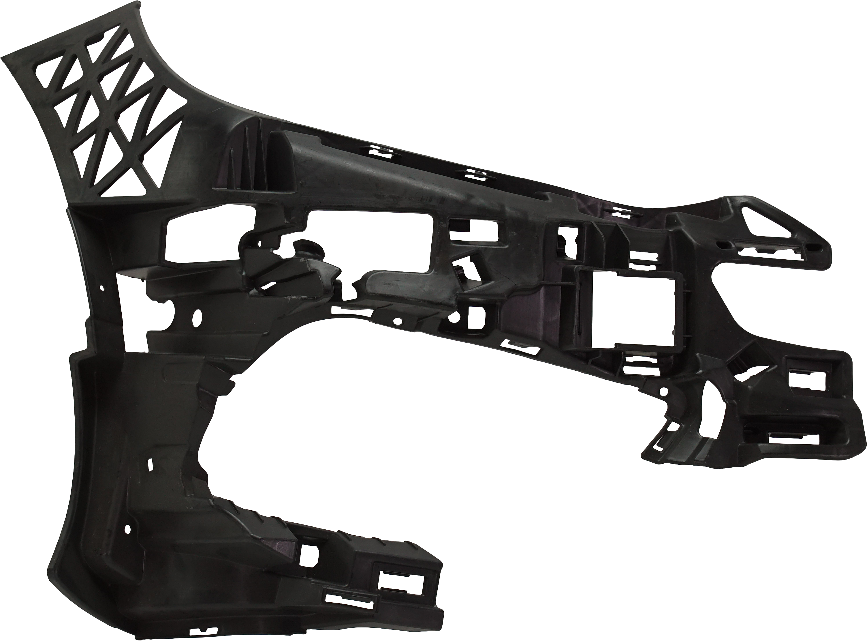 AM E CLASS 14-16 FRONT BUMPER BRACKET RH Cover Support Sedan Wagon Exc. E63 AMG Model w AMG Styling Pkg SKU RM76270029 Partslink MB1043114 OEM 2128854865