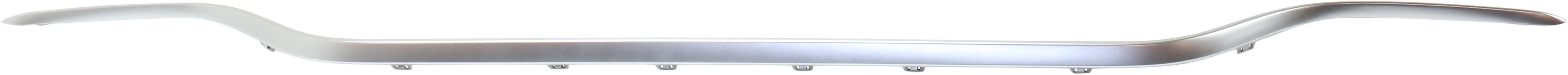 AM E43 AMG 17-18 REAR BUMPER MOLDING Center Chrome w o Carbon Fiber Pkg SKU RM76350003 Partslink MB1144123 OEM 2138856901
