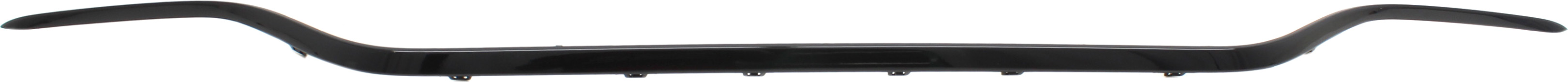 AM E CLASS 17-22 REAR BUMPER MOLDING Center Gloss Black E43 AMG w o Carbon Fiber Pkg Sedan 17-20 Wagon SKU RM76350004 Partslink MB1144124 OEM 2138857001