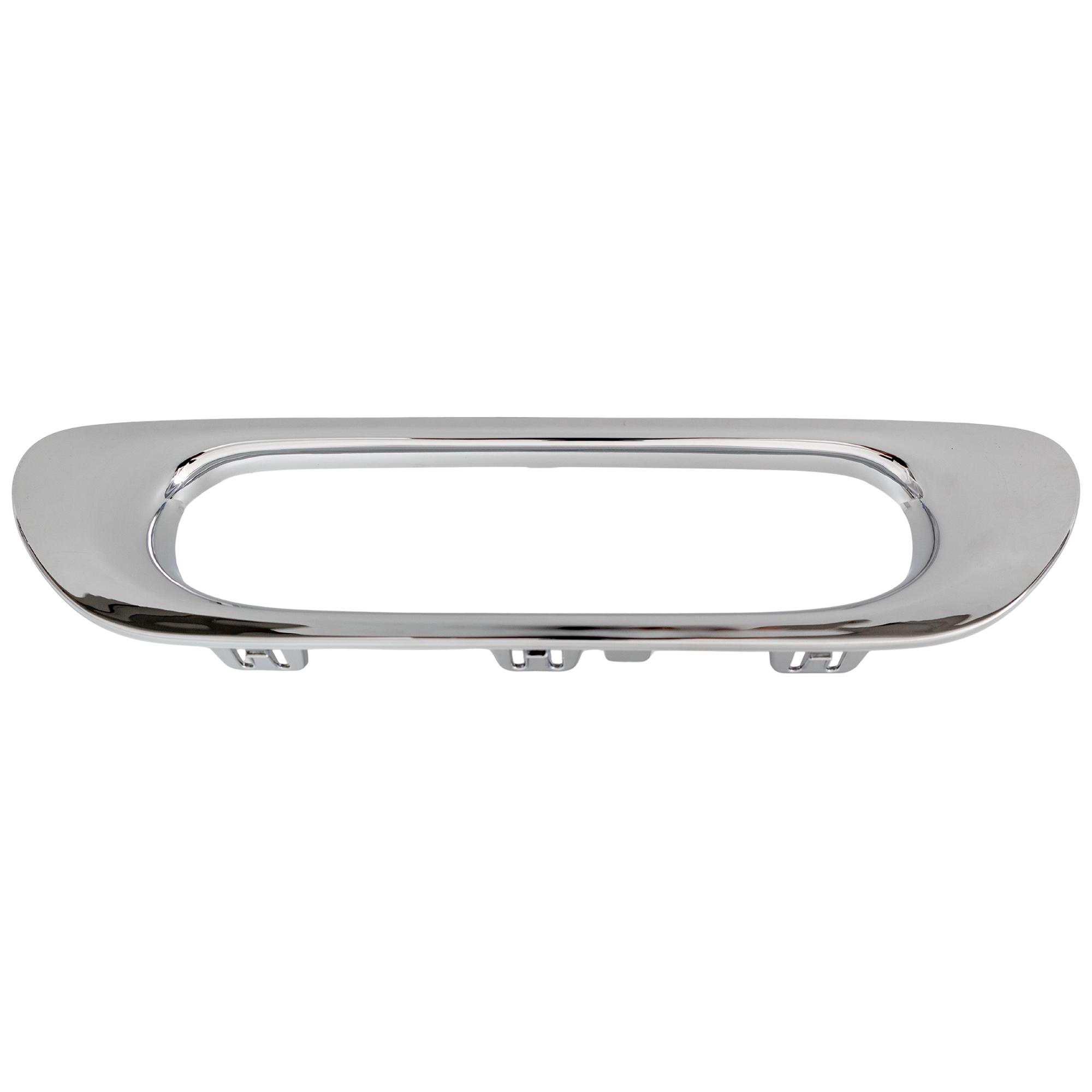 AM COOPER 14-21 REAR BUMPER MOLDING Chrome w o John Cooper Works Pkg 16-21 Convertible Hatchback Base Model SKU RM76350012 Partslink MC1137104 OEM 51127365737