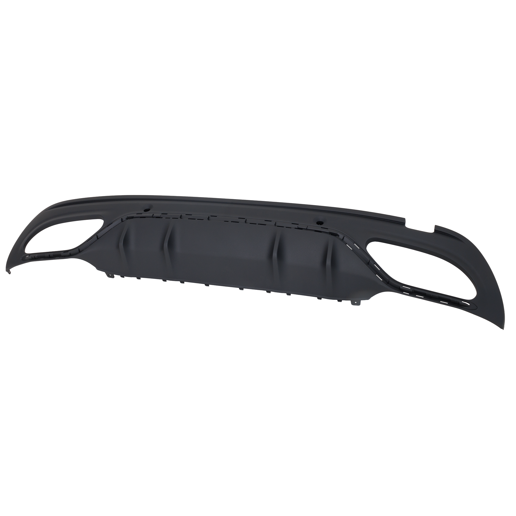 AM C300-19-21 REAR BUMPER MOLDING Upper w AMG Styling Package Sedan CAPA SKU RM76350014Q Partslink MB1195137C OEM 2058853103