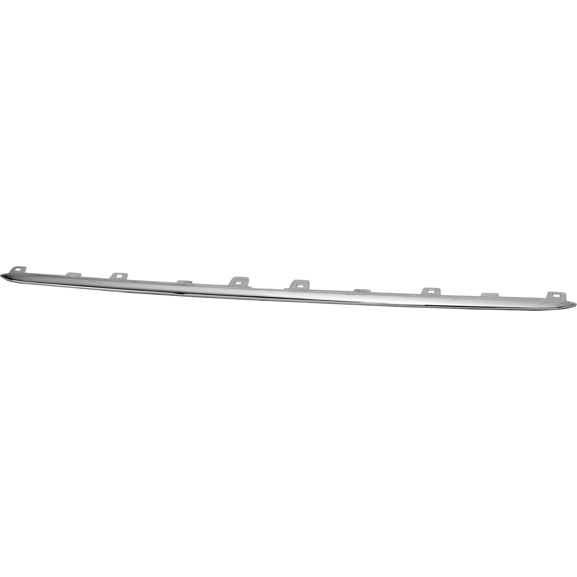 AM A220-19-22 REAR BUMPER MOLDING Chrome w o AMG Package SKU RM76350024 Partslink MB1144138 OEM 177885270364