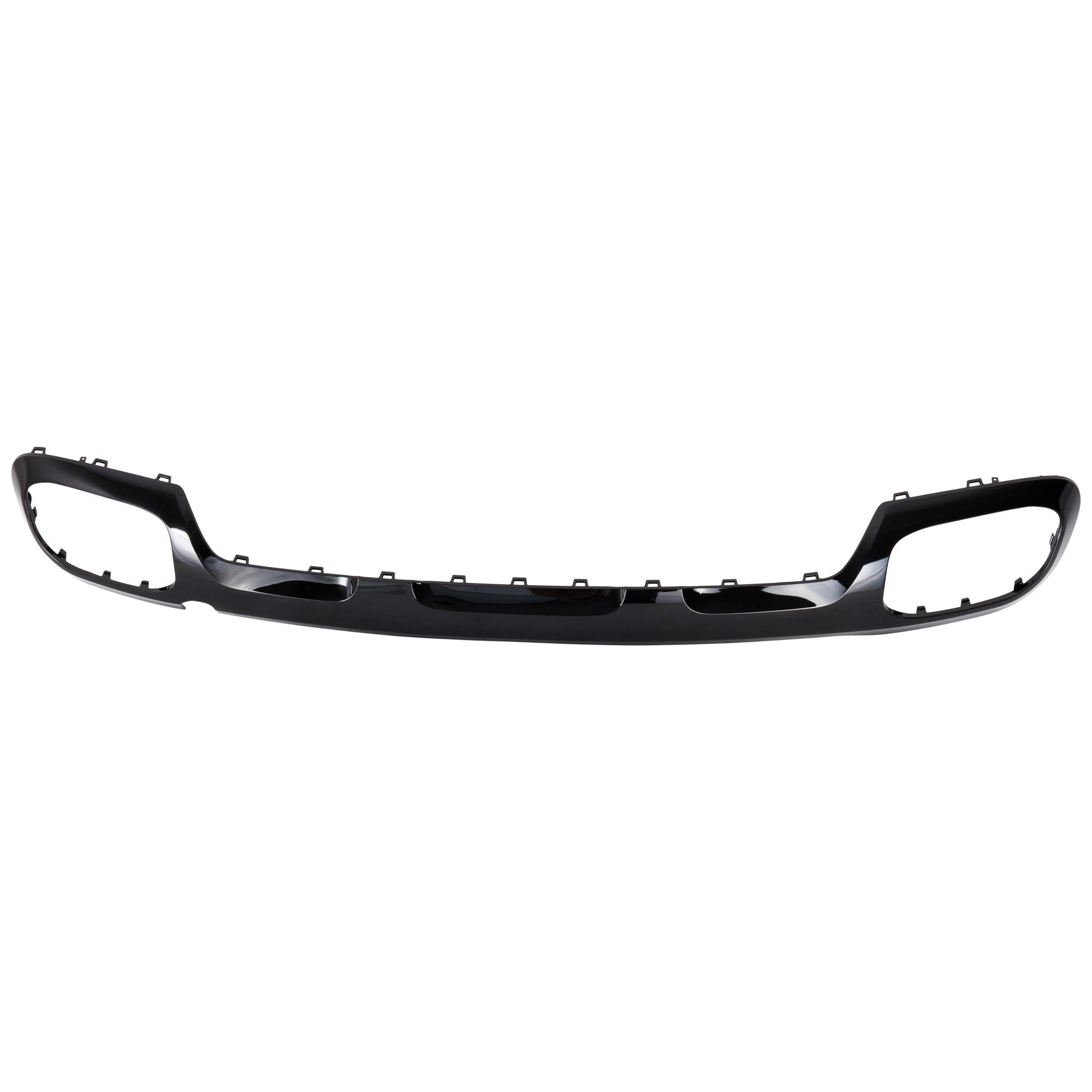 AM GLE GLS CLASS 20-23 REAR BUMPER MOLDING Lower Black GLS450 GLE350 GLE450 w AMG Body Styling Package SKU RM76350032 Partslink MB1144143 OEM 1678853103