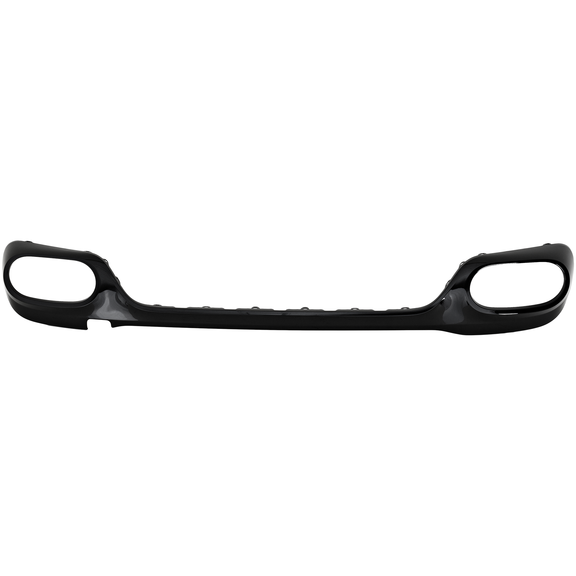 AM GLB250 GLB35-20-23 REAR BUMPER MOLDING Lower Black GLB250 w AMG Package SKU RM76350035 Partslink MB1195165 OEM 2478850403