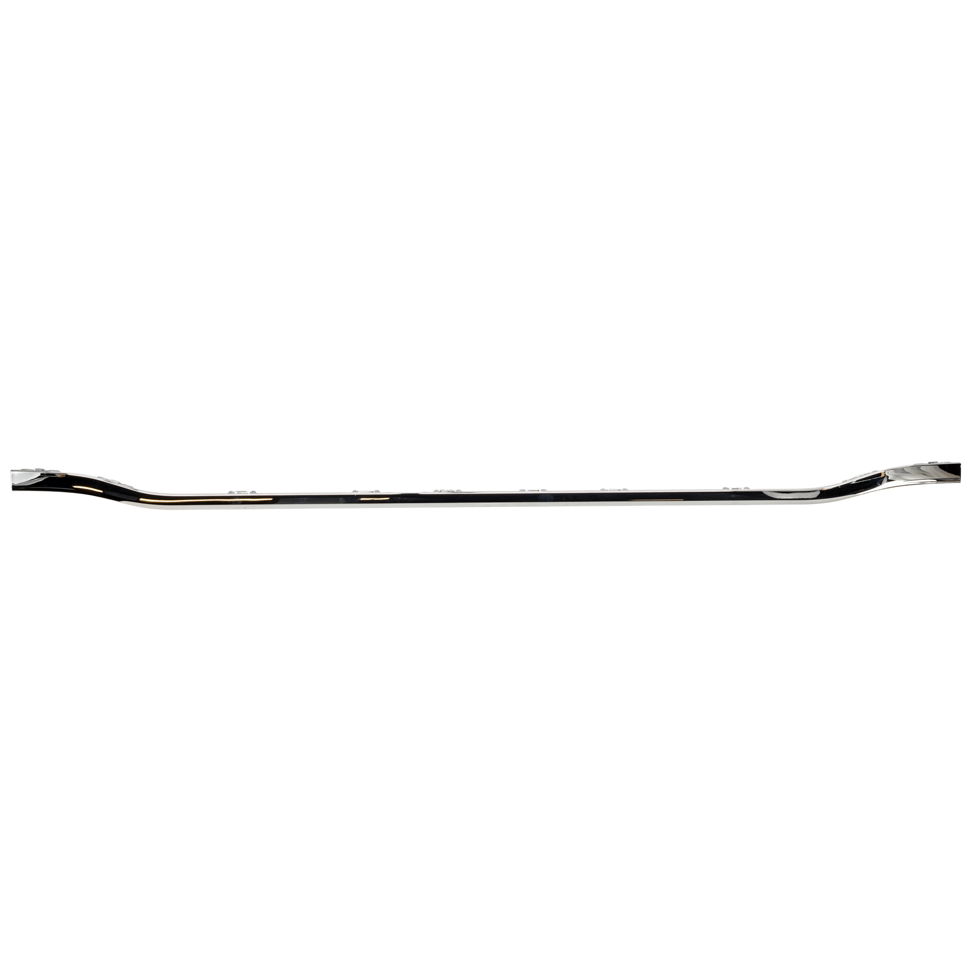 AM C300-22-25 REAR BUMPER MOLDING Center Chrome w AMG Styling Package Sedan SKU RM76350067 Partslink MB1144148 OEM 2068856203