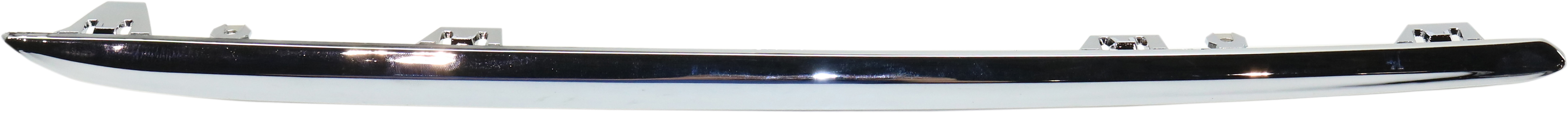AM E CLASS 14-16 REAR BUMPER MOLDING RH Impact Strip Chrome w o AMG Styling Pkg. Sedan SKU RM76370001 Partslink MB1159113 OEM 2128853621