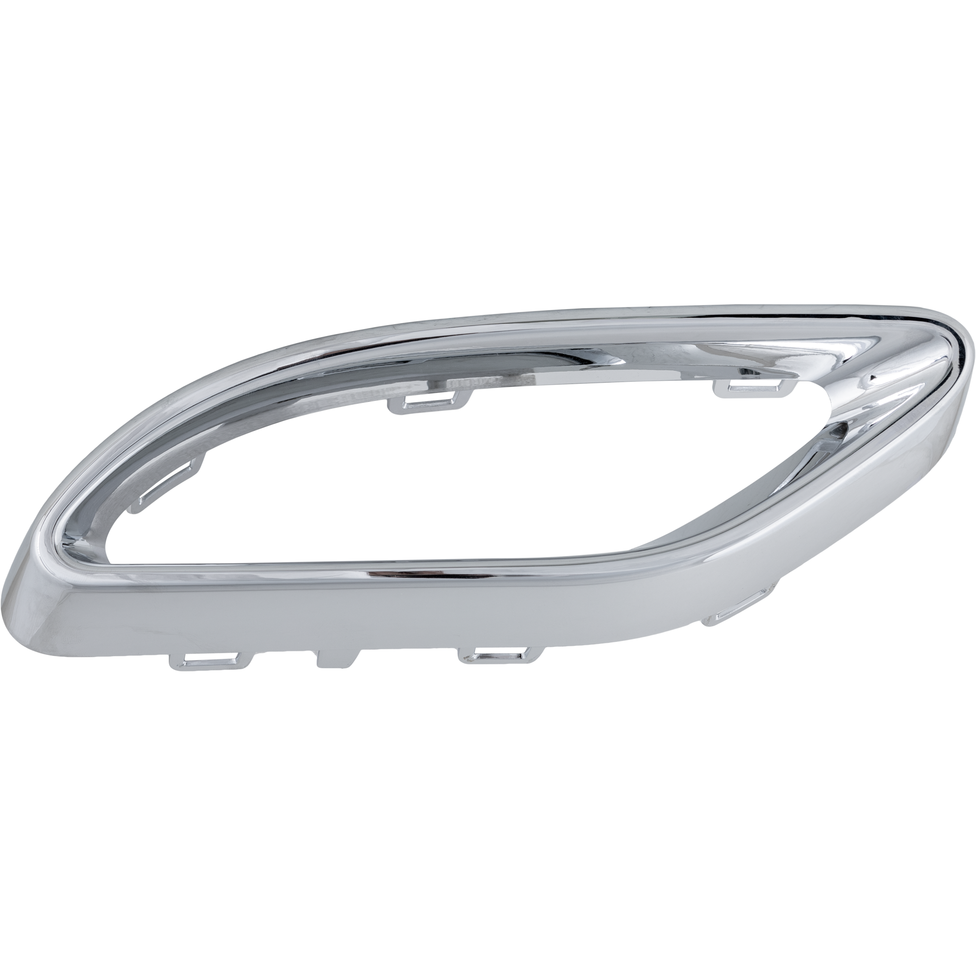 AM A220-19-22 E CLASS 18-23 REAR BUMPER MOLDING LH Convertible Coupe E400 E450 w o AMG Styling Package SKU RM76370028 Partslink MB1138107 OEM 2058852221