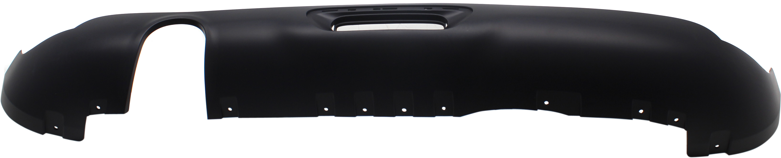 AM COOPER 15-21 REAR LOWER VALANCE Spoiler Textured Base Model w o John Cooper Works Pkg w o Park Distance Control Sensor Holes 4 Door Hatchback SKU RM76430005 Partslink MC1193105 OEM 51127380028