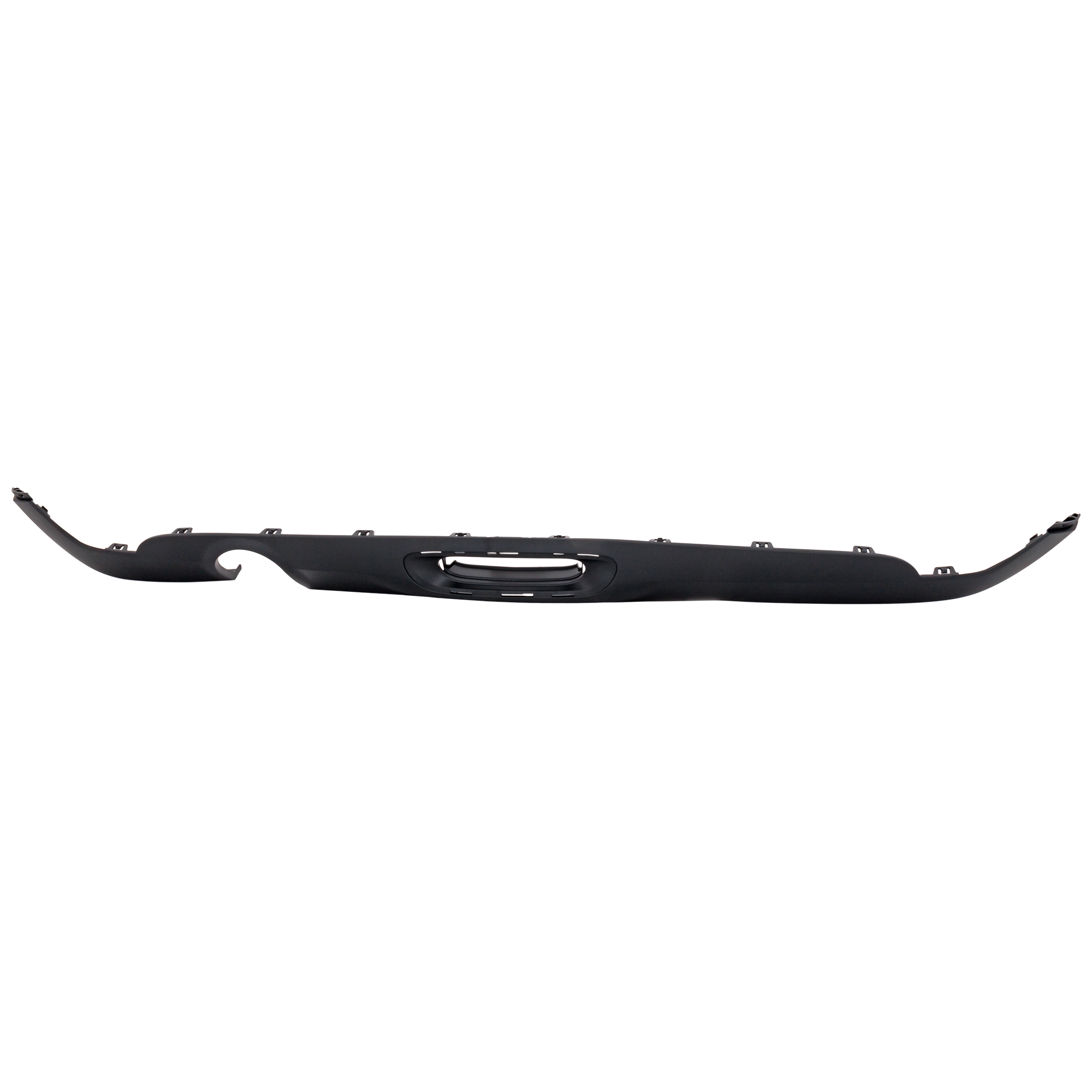 AM COOPER 14-21 REAR LOWER VALANCE Spoiler Trim Textured Base Model w o John Cooper Works Package w o Park Distance Control Sensor Holes 2 Door Hatchback SKU RM76430077 Partslink MC1195101 OEM 51127380013