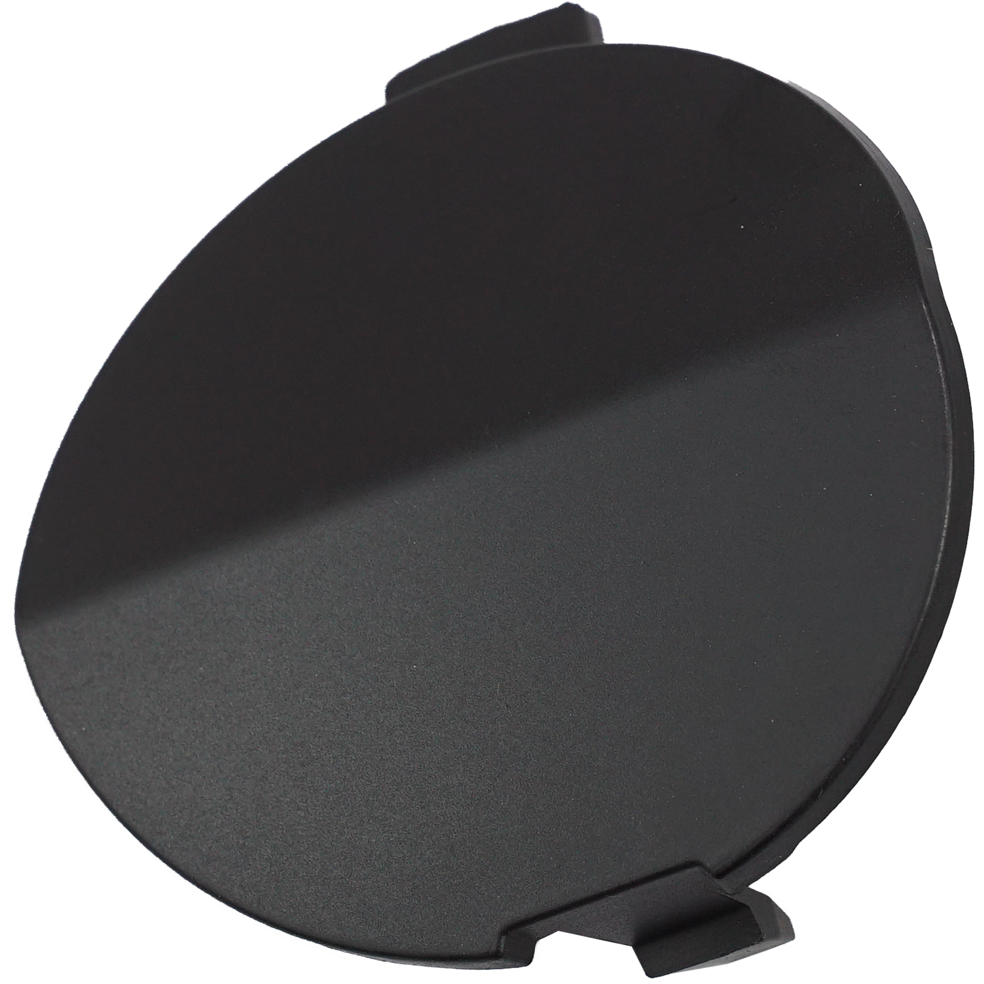 AM MAZDA 3-19-25 REAR BUMPER TOW HOOK COVER LH Textured Black Mexico Built Vehicle Sedan SKU RM76690028 Partslink MA1129106 OEM BDTS50EL1BB