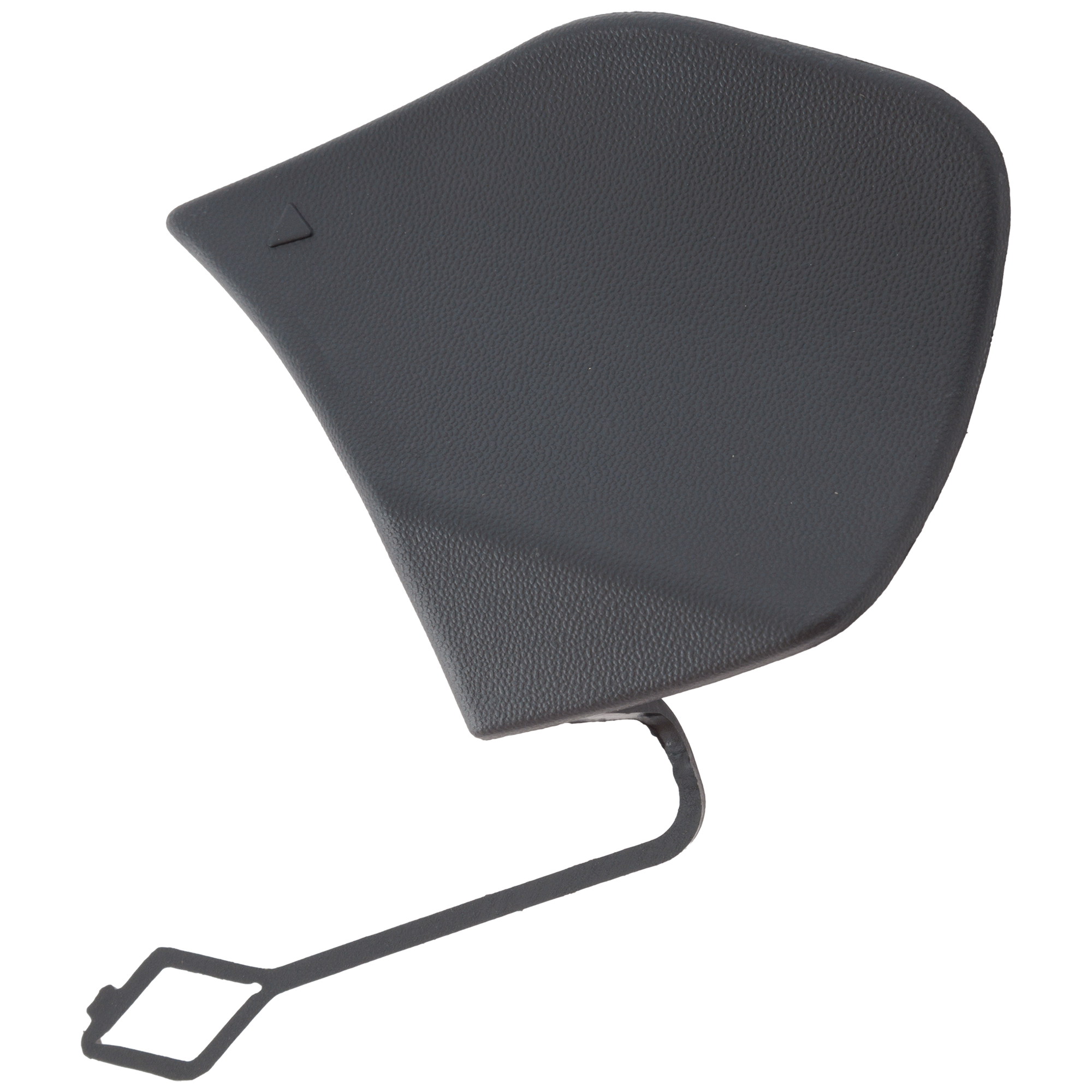 AM GLE350 GLE450-20-23 REAR HITCH COVER Textured Black w o AMG Body Styling Pkg SKU RM76690042 Partslink MB1129155 OEM 1678856600
