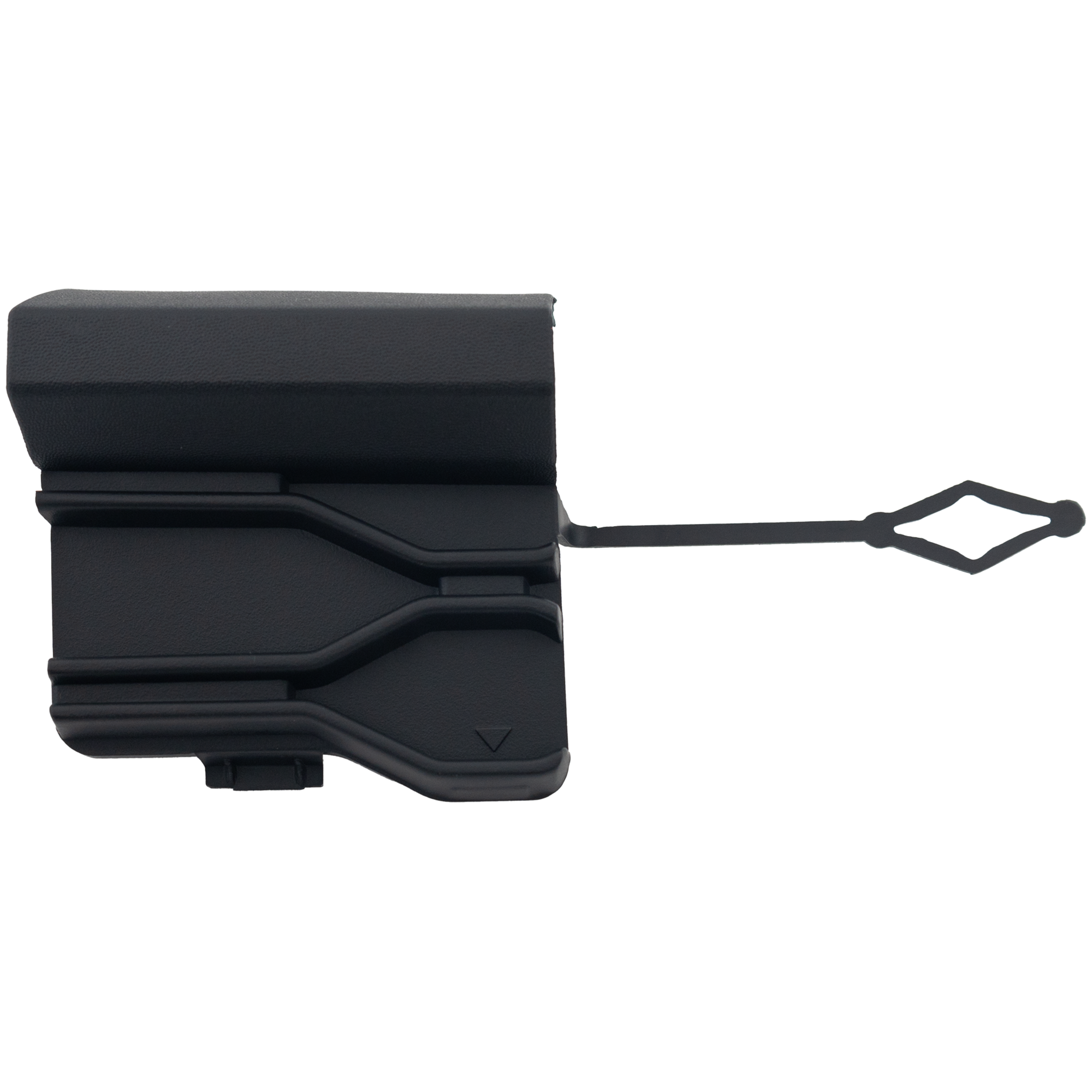 AM MINI COOPER 22-24 REAR HITCH COVER Plastic Textured Black S Model w o John Cooper Works Package SKU RM76690056 Partslink MC1129105 OEM 51119450694
