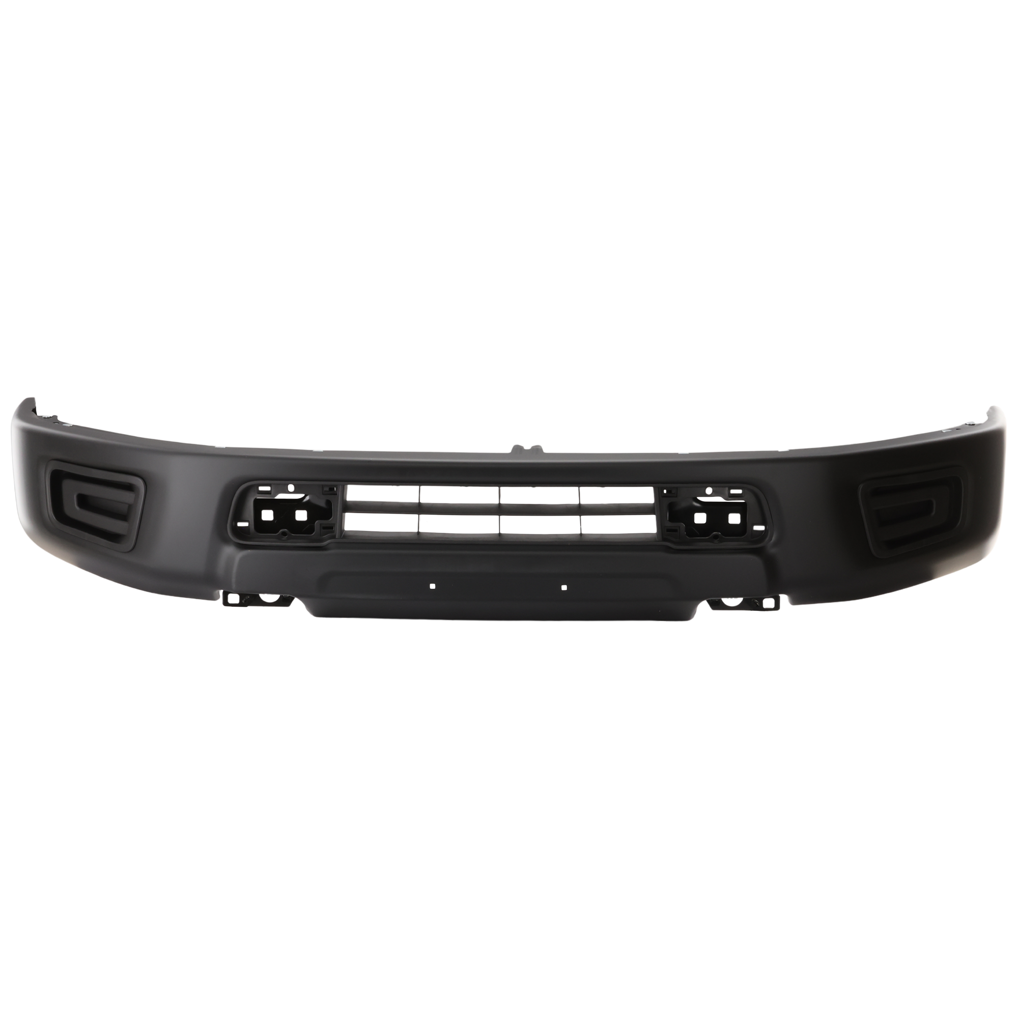 AM TITAN XD 16-19 FRONT BUMPER Black w o Parking Aid Sensor Holes Crew Extended Standard Cab SKU RN01010004 Partslink NI1002148 OEM 62022EZ55A