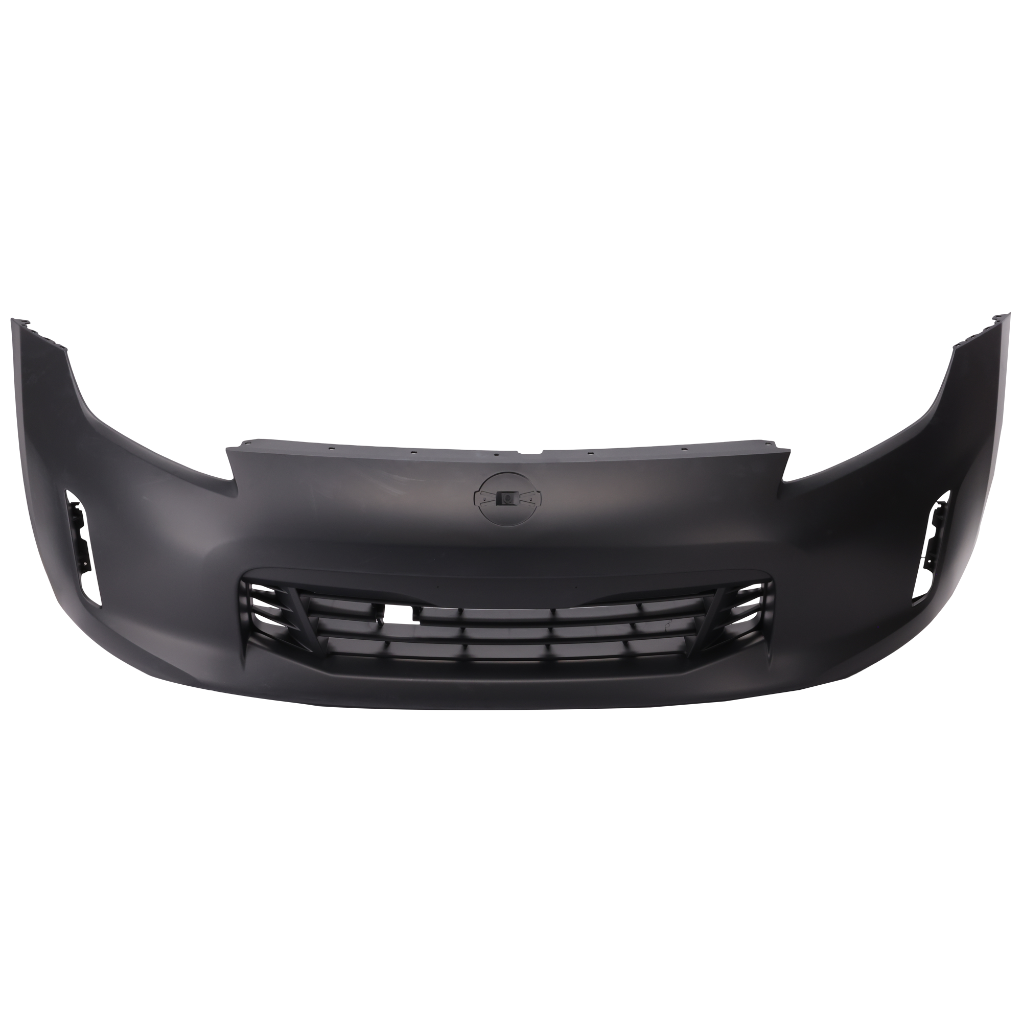 AM 370Z 13-20 FRONT BUMPER COVER Primed w o Sport Pkg Ex. Nismo Models Coupe w o Air Spoiler Conv CAPA SKU RN01030038PQ Partslink NI1000286C OEM FBM223GY0H