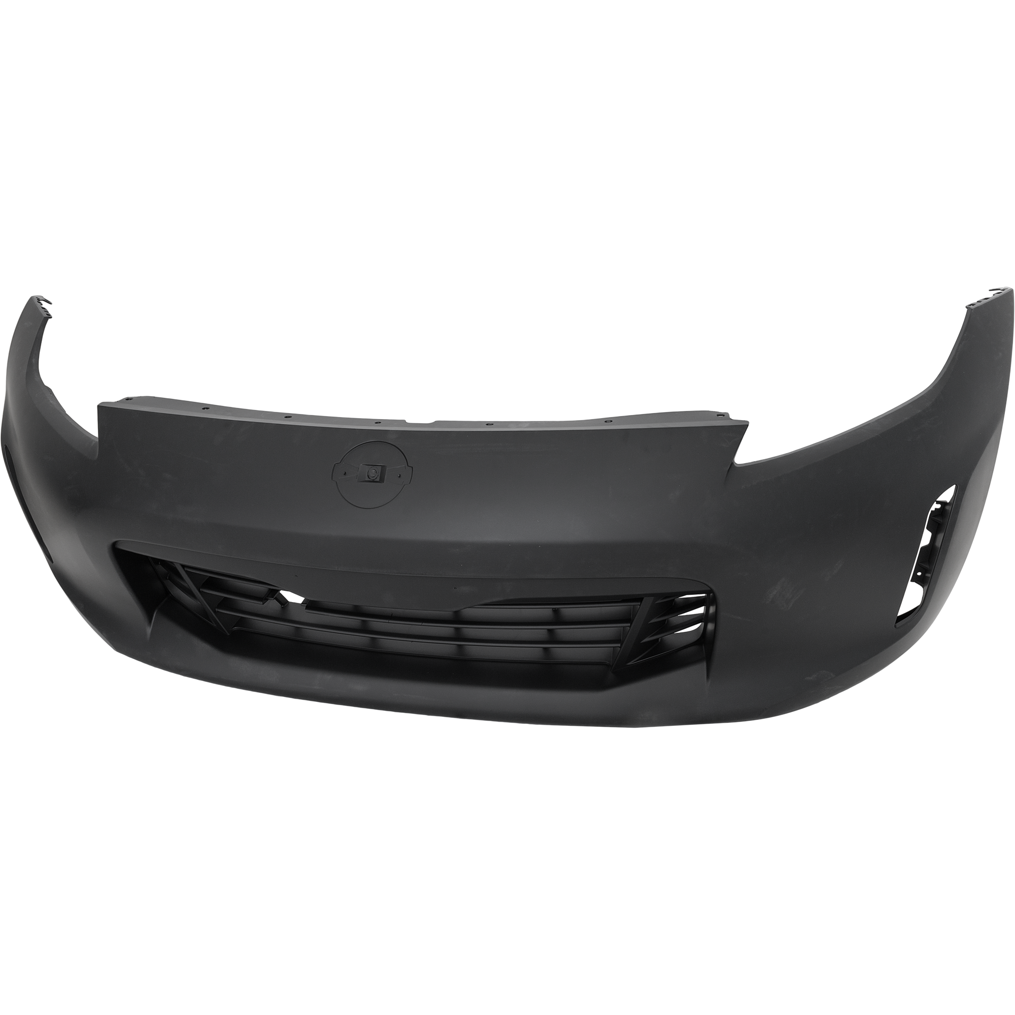 AM 370Z 13-20 FRONT BUMPER COVER Primed w o Sport Pkg Ex. Nismo Models Coupe w o Air Spoiler Conv SKU RN01030038P Partslink NI1000286 OEM FBM223GY0H