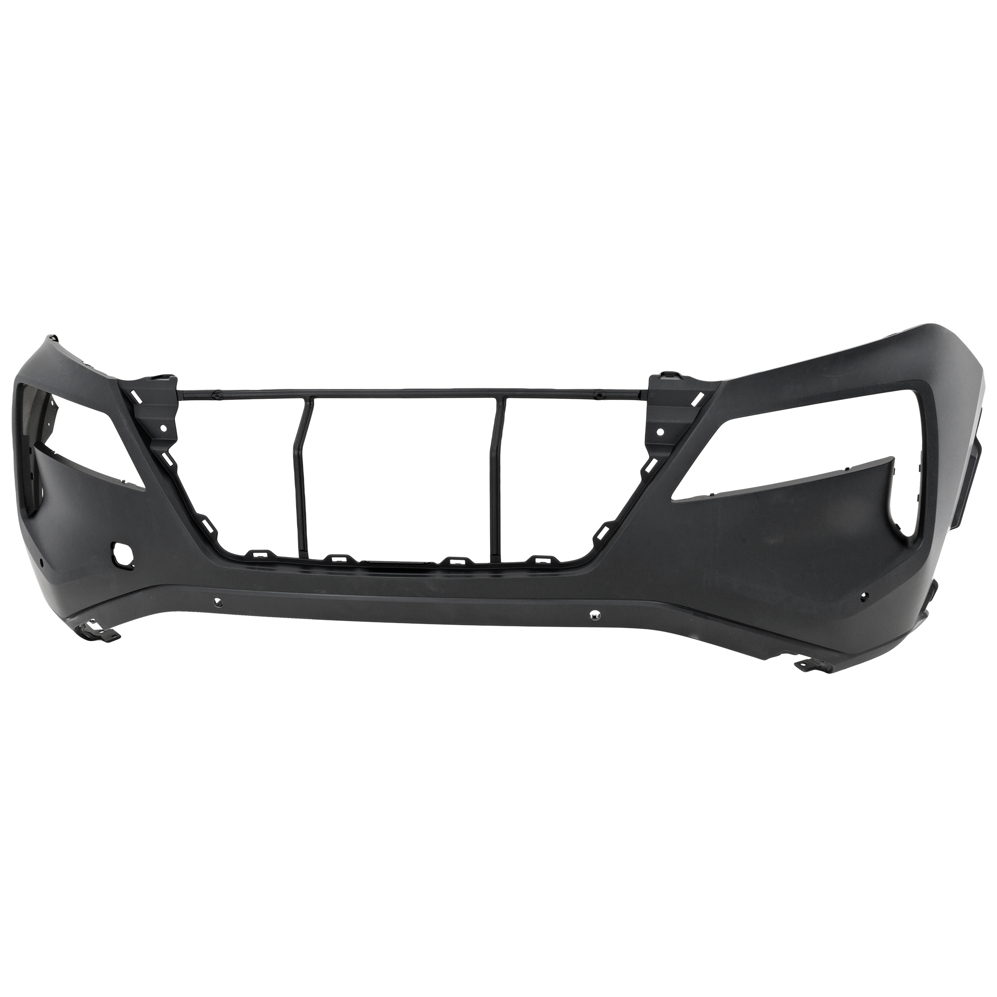 AM ROGUE 21-23 FRONT BUMPER COVER Primed w Park Distance Control Sensor Holes 4 Parking Aid Sensor Holes SL Model USA Built Vehicle SKU RN01030048P Partslink NI1000336 OEM 620226RL0H