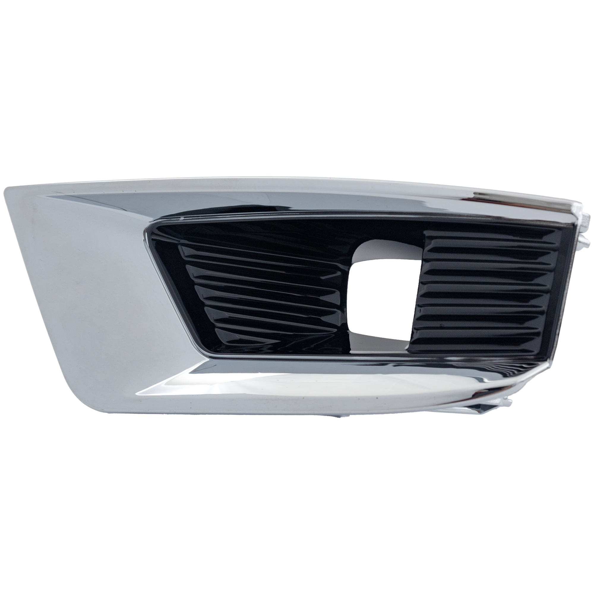 AM ARMADA 21-24 FOG LAMP MOLDING LH Chrome Bezel Black Molding S SL w o Midnight Edition SV Platinum Models SKU RN01590016 Partslink NI1038182 OEM 620776JL0A