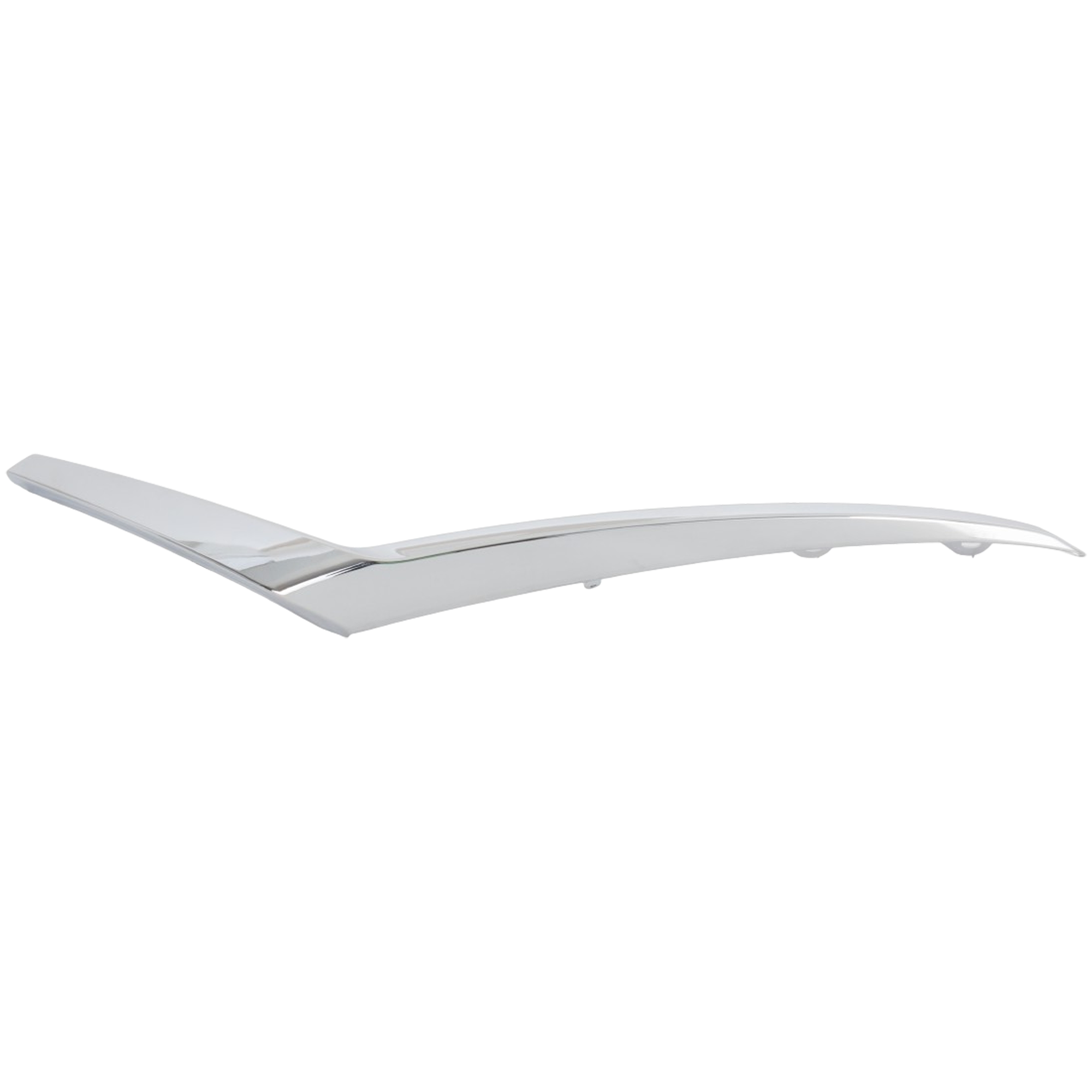 AM KICKS 21-24 KICKS PLAY 25-25 FRONT BUMPER MOLDING RH Chrome S SV Models SKU RN0159003 Partslink NI1047111 OEM 620745R00A
