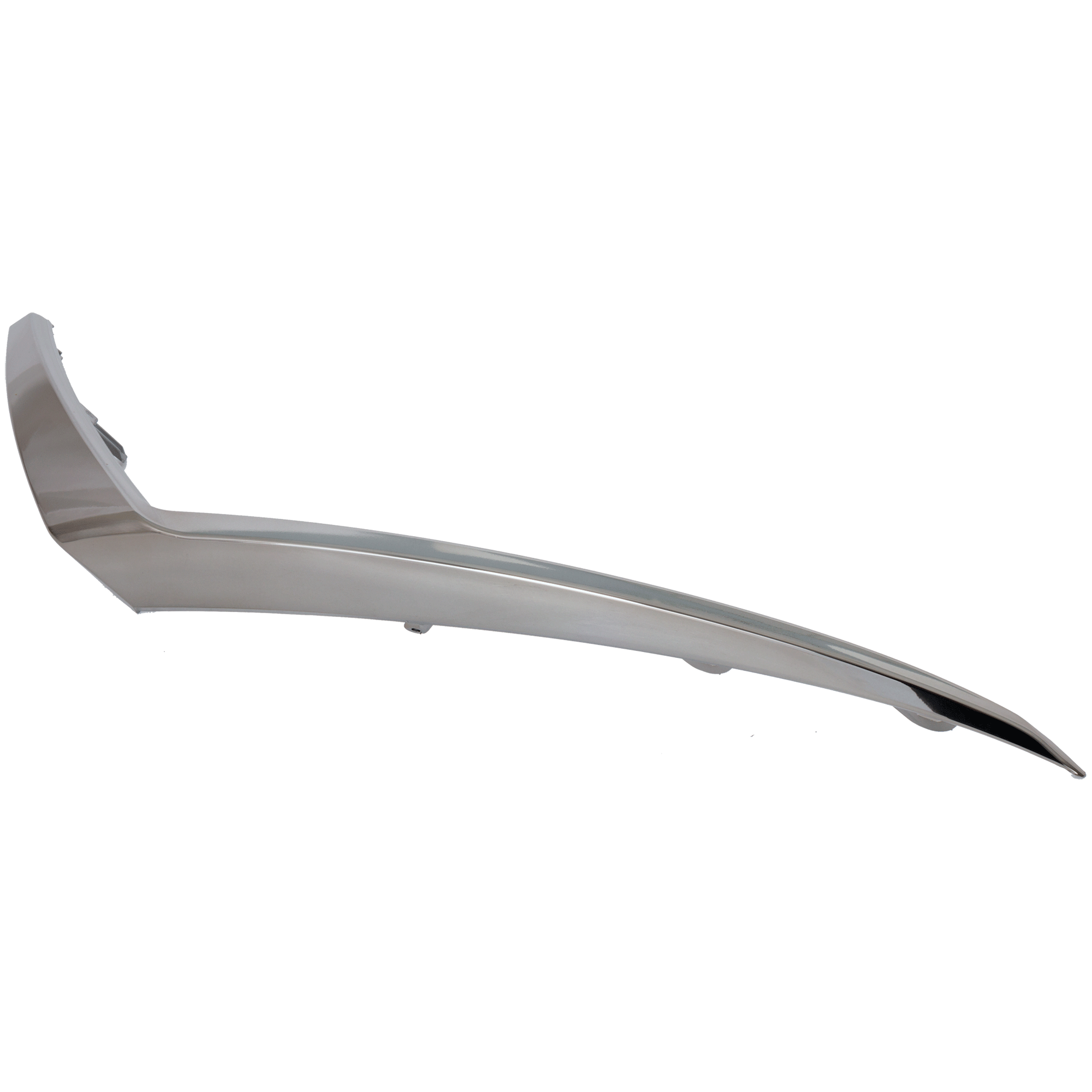 AM KICKS 21-24 FRONT BUMPER MOLDING RH Chrome Painted Smoke Black SR Model SKU RN0159005 Partslink NI1047113 OEM 620745R00B