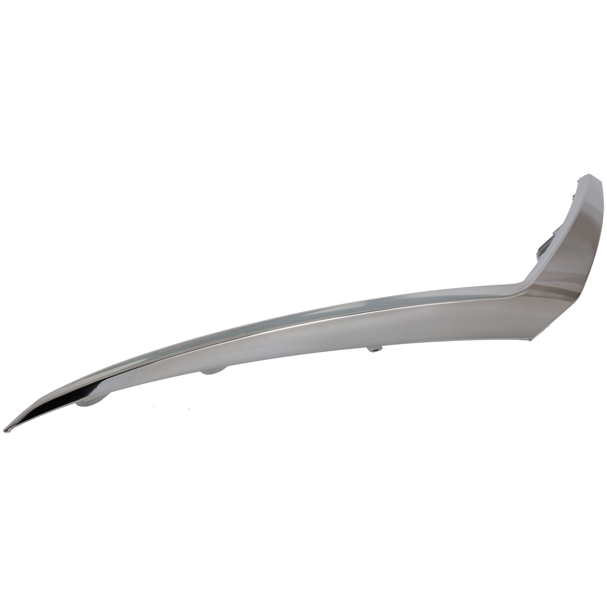 AM KICKS 21-24 FRONT BUMPER MOLDING LH Chrome Painted Smoke Black SR Model SKU RN0159006 Partslink NI1046113 OEM 620755R00B