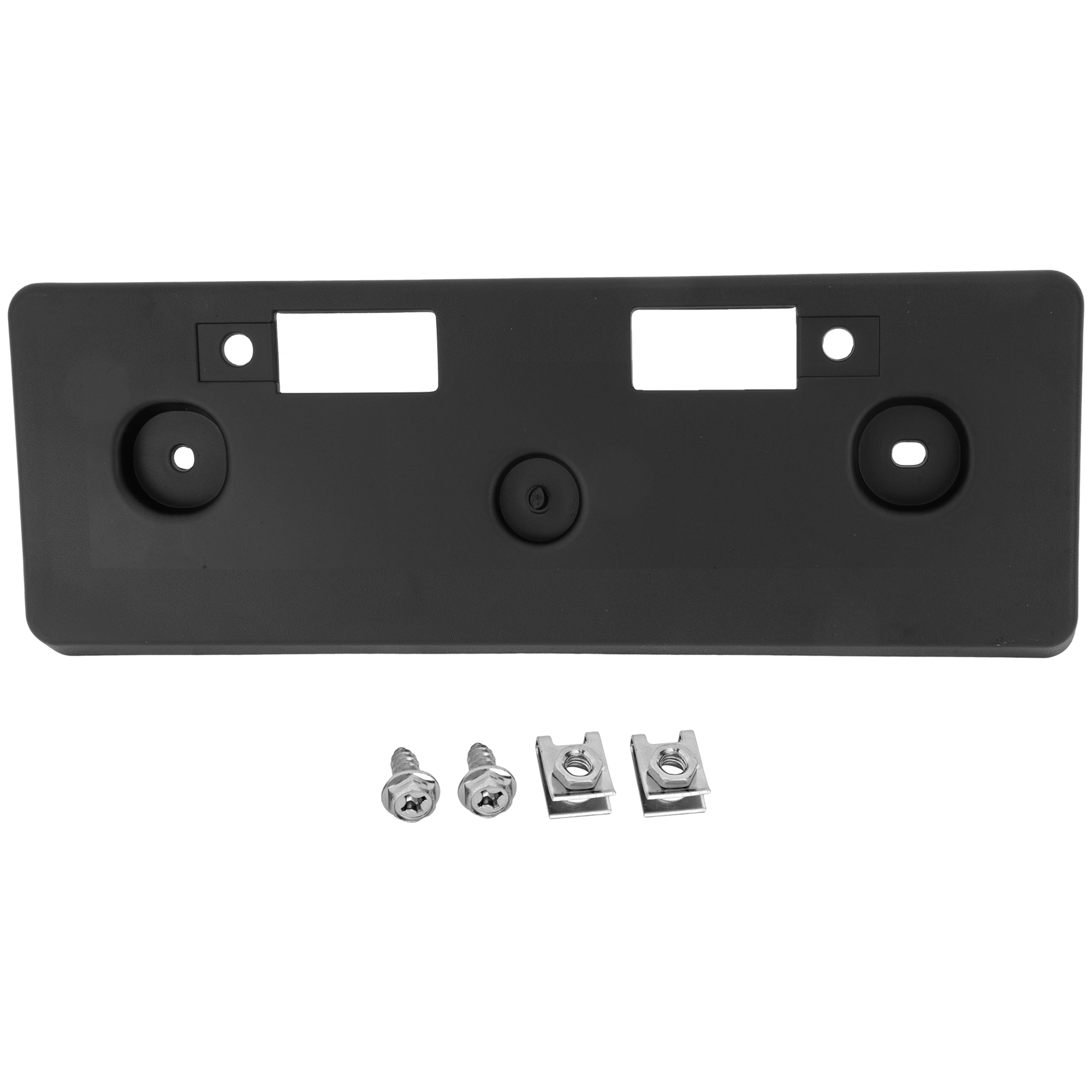AM LEAF 18-24 FRONT LICENSE PLATE BRACKET Black SKU RN01730023 Partslink NI1068164 OEM 962105SA0A