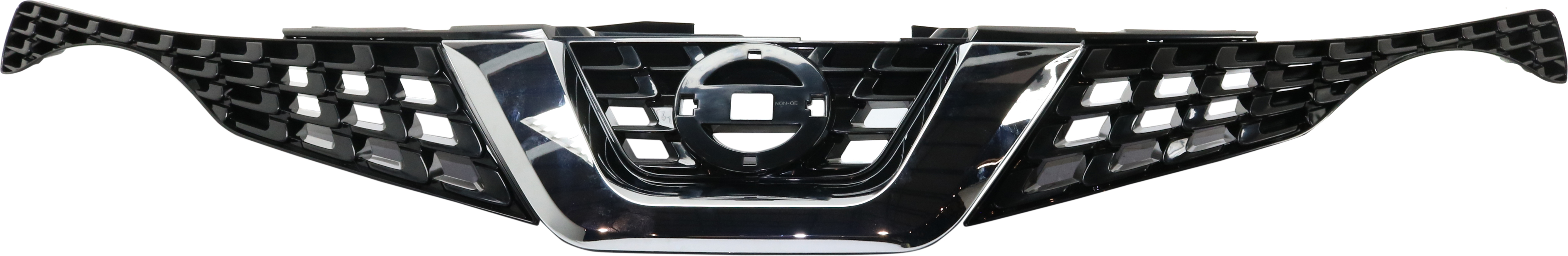 AM JUKE 15-17 GRILLE Paintable Shell and Insert w Chrome Molding w o Around View Monitor S SL SV Models SKU RN07010002 Partslink NI1200275 OEM 620703YM0B