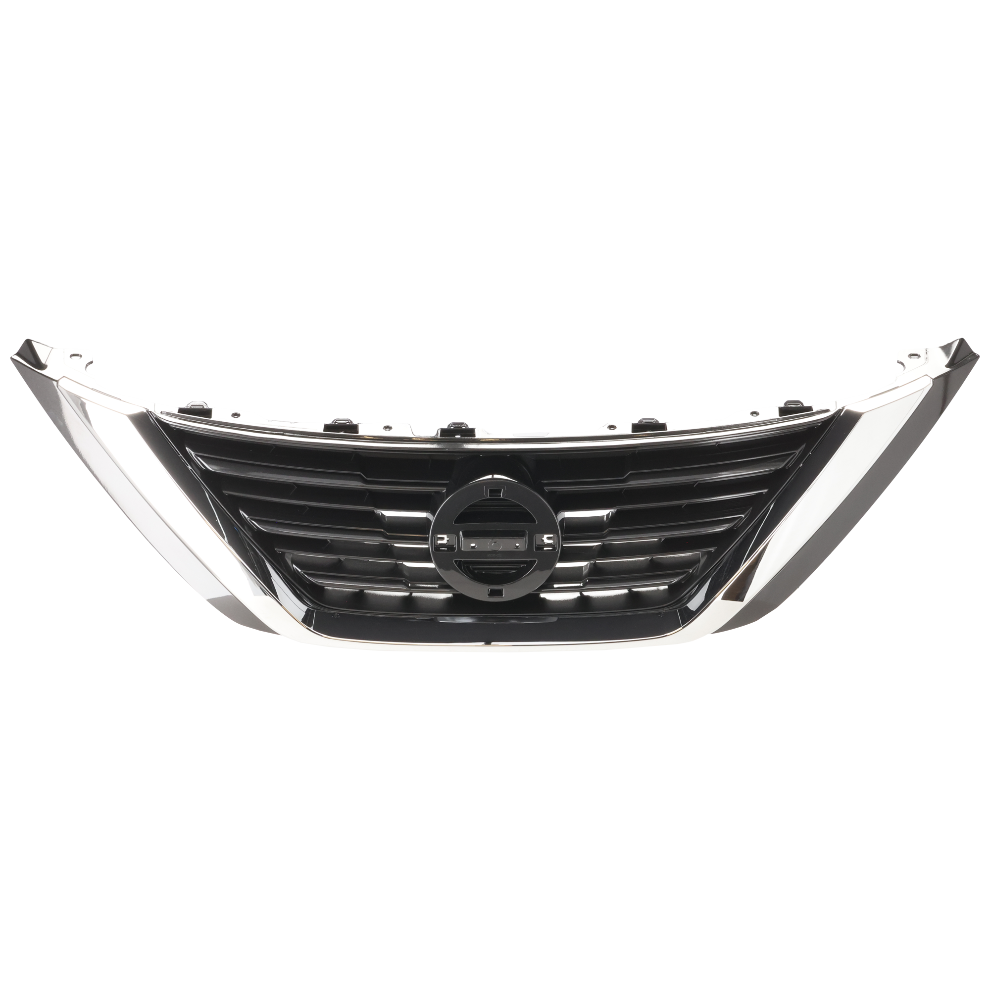 AM ALTIMA 16-18 GRILLE Chrome Shell Painted Silver Gray Insert CAPA SKU RN07010005Q Partslink NI1200283C OEM 623109HS1A