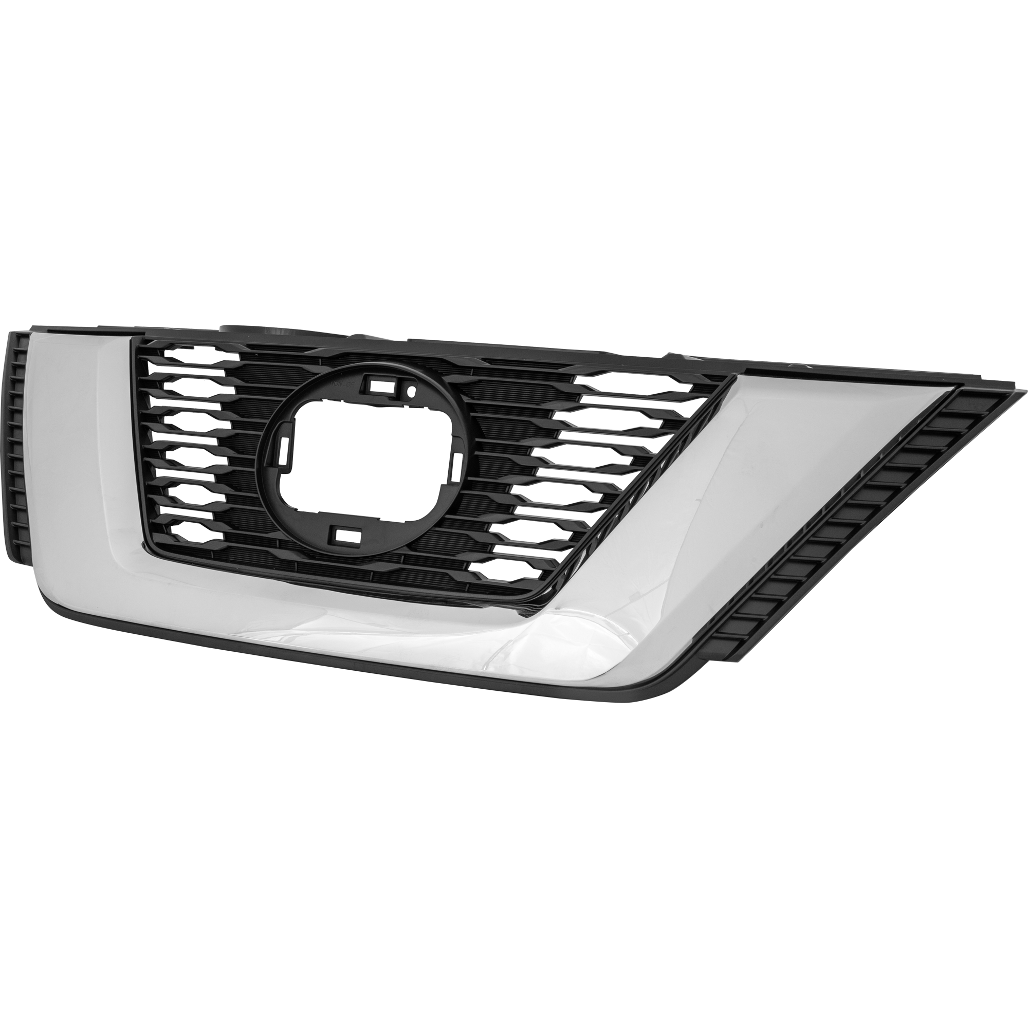 AM ROGUE 18-20 GRILLE Txtd Blk Chr Mldg S SV w o Midnight Special Edition and Premium Pkg. Hybrid w o Cam Hole Models Japan Korea USA Built Vehicle SKU RN07010017 Partslink NI1200295 OEM 623109TG0A