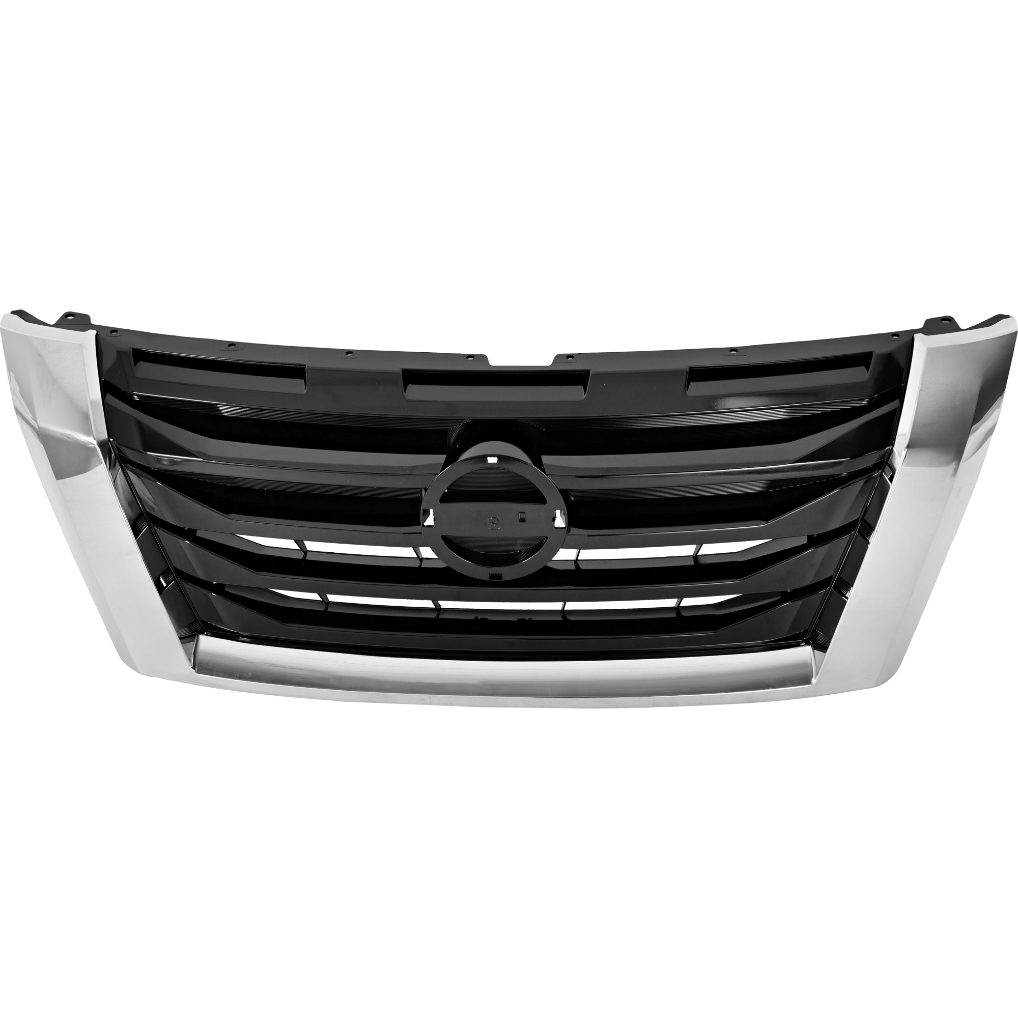 AM PATHFINDER 22-24 GRILLE Painted Black Shell and Insert w Chrome Molding S SL SV Platinum Models w o Black Appearance Package SKU RN07010049 Partslink NI1200331 OEM 623106TA0D