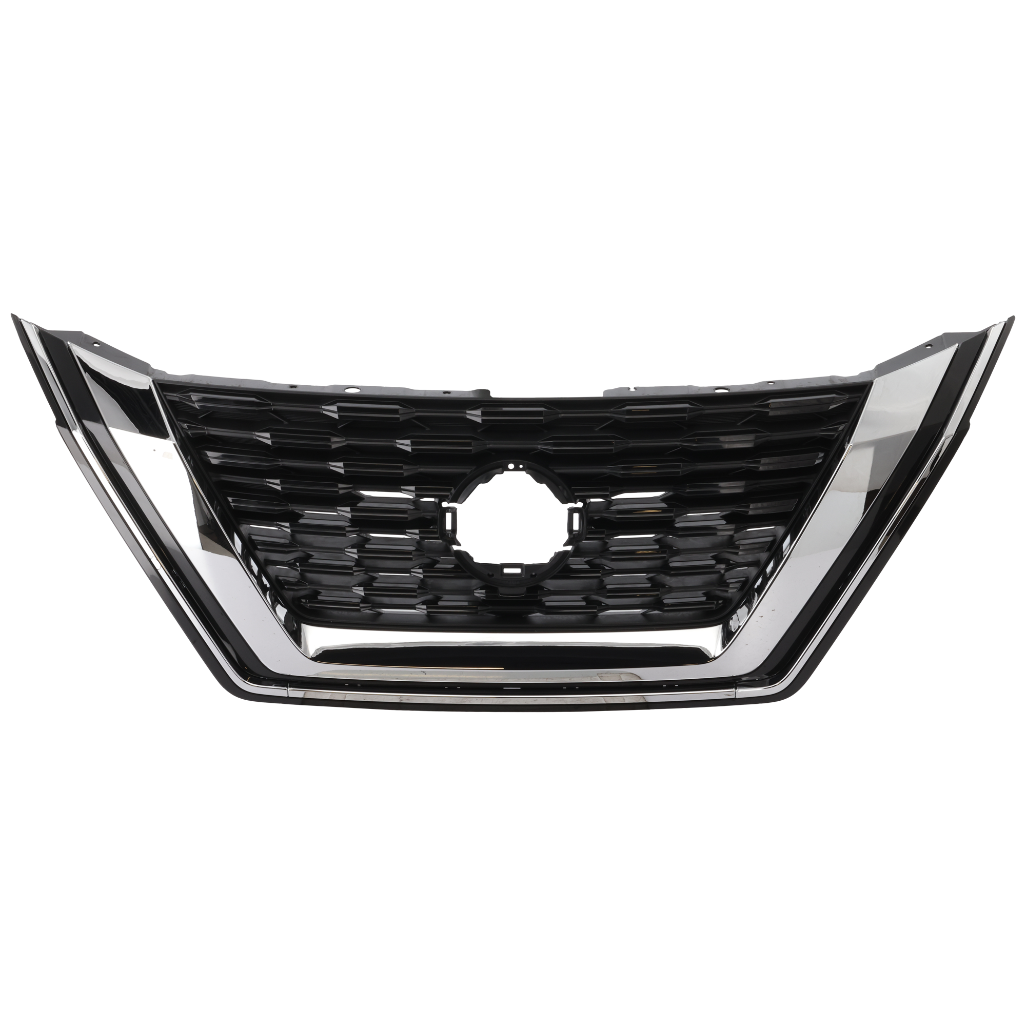AM ROGUE 21-23 GRILLE Black Shell and Insert w Chrome Molding S Model Japan Built CAPA SKU RN07010066Q Partslink NI1200329C OEM 623106RA0A
