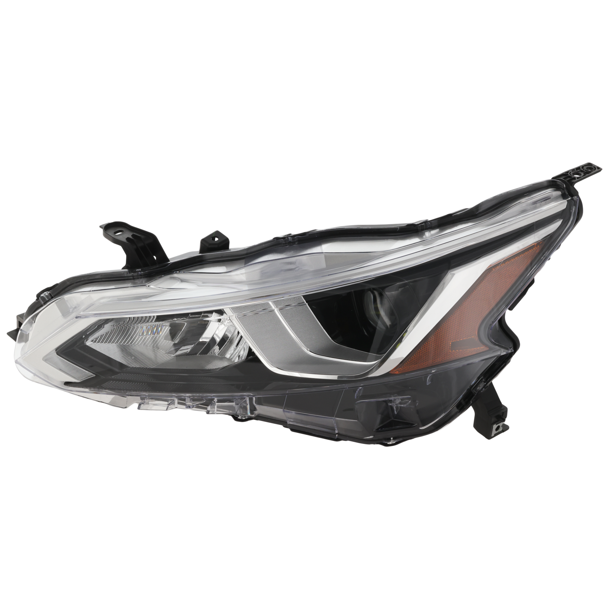 AM ALTIMA 19-21 HEAD LAMP LH Assembly Halogen CAPA SKU RN10010030Q Partslink NI2502265C OEM 260606CA0A