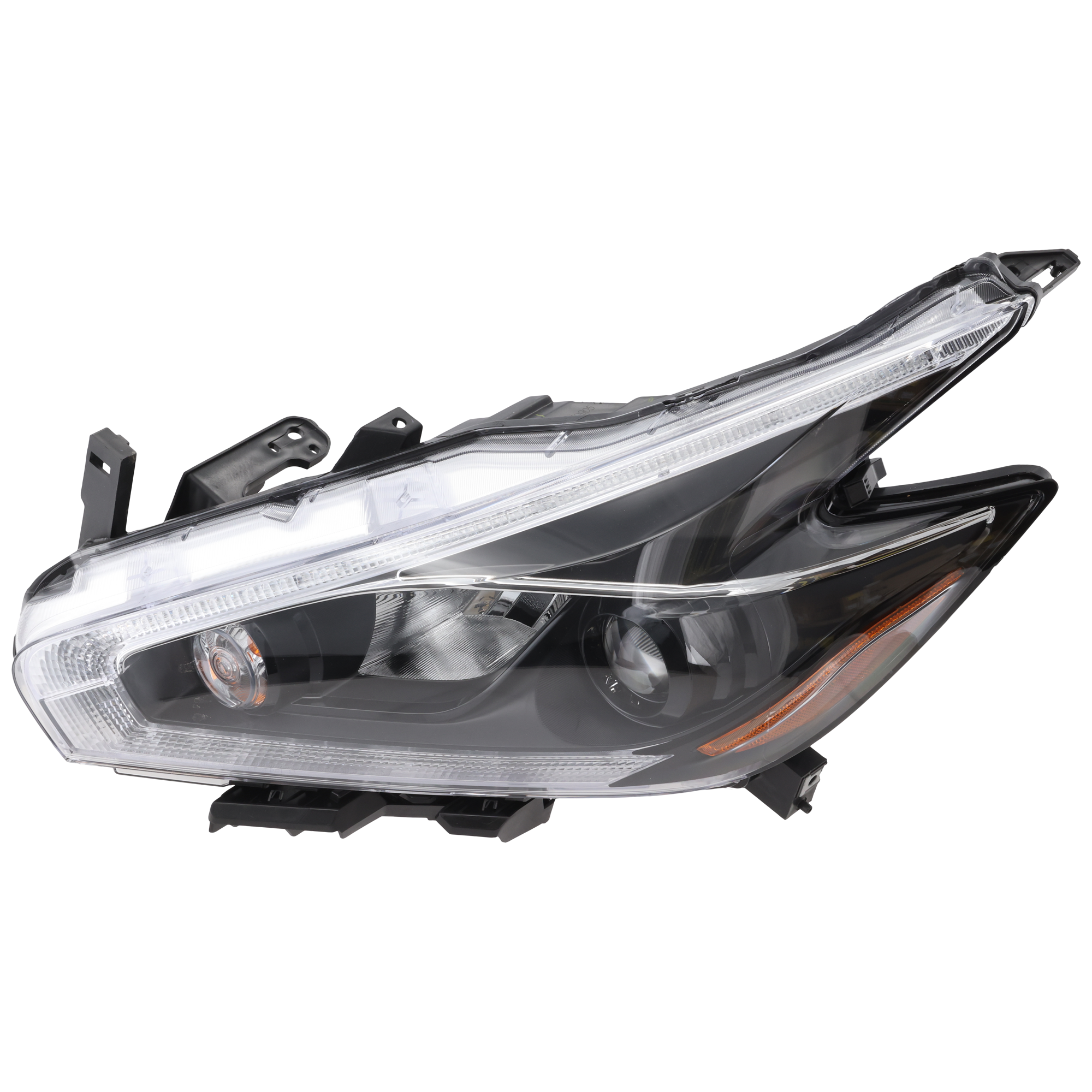 AM MURANO 18-18 HEAD LAMP LH Assembly Halogen CAPA SKU RN10010032Q Partslink NI2502260C OEM 260609UE0E 260609UE9A
