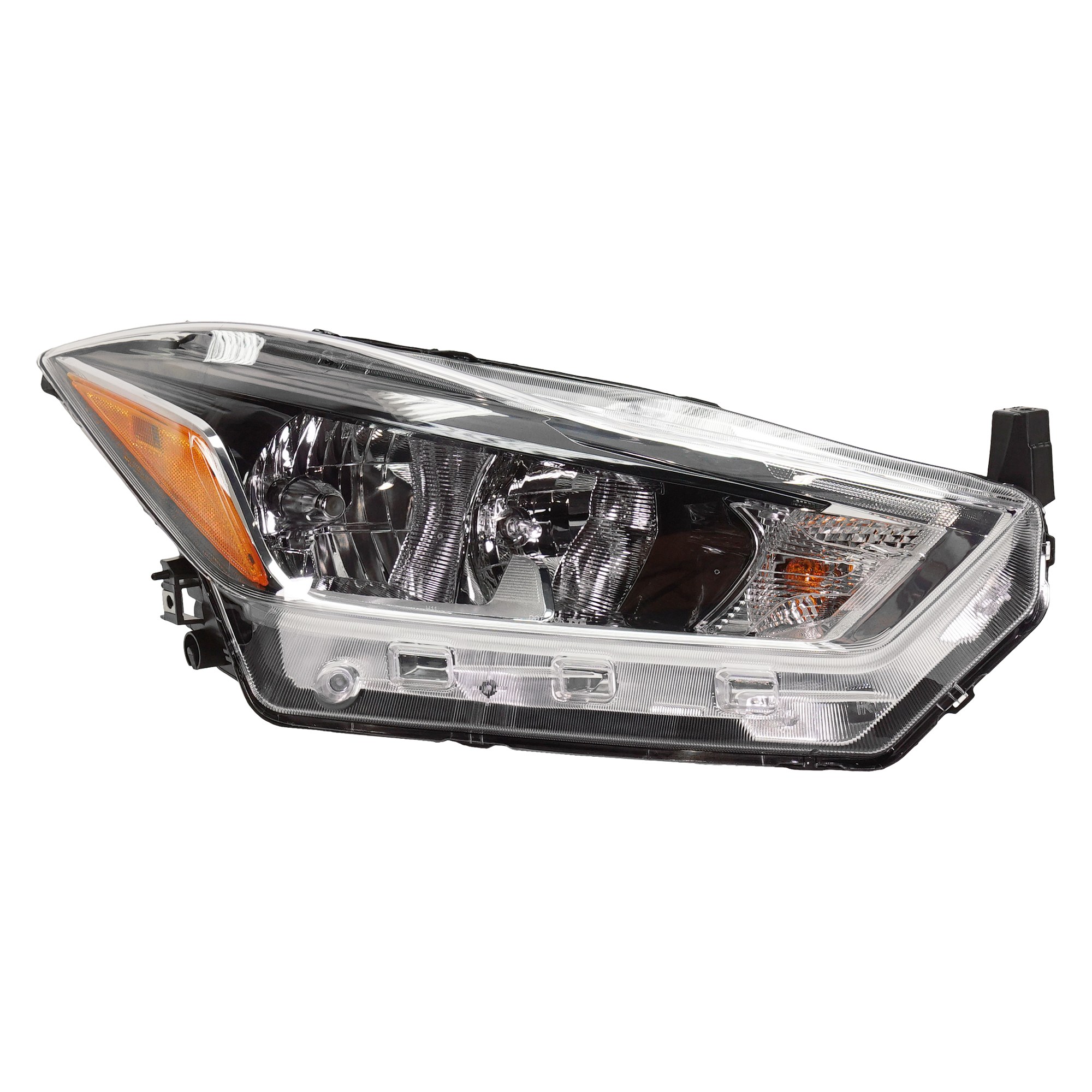 AM KICKS 18-20 HEAD LAMP RH Assembly Halogen S SV Models CAPA SKU RN10010035Q Partslink NI2503264C OEM 260105RL0A