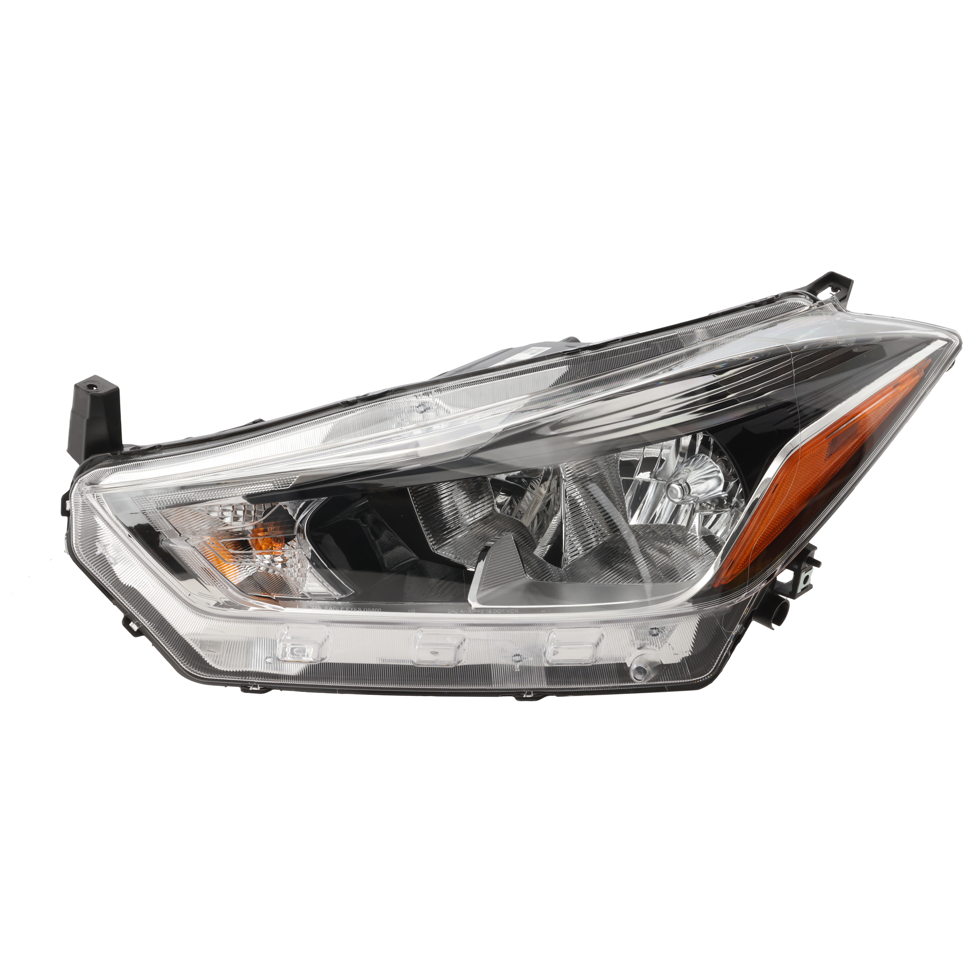 AM KICKS 18-20 HEAD LAMP LH Assembly Halogen S SV Models SKU RN10010036 Partslink NI2502264 OEM 260605RL0A